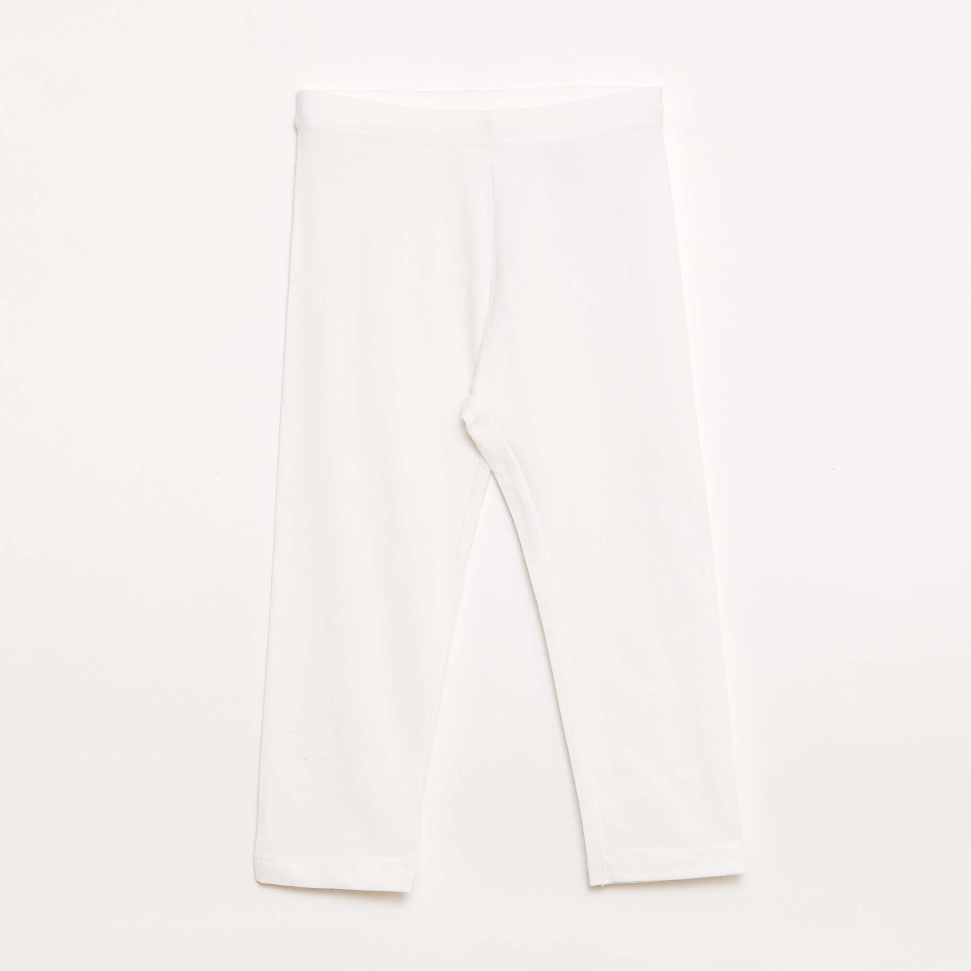 2-Pack of Short Leggings WHITE