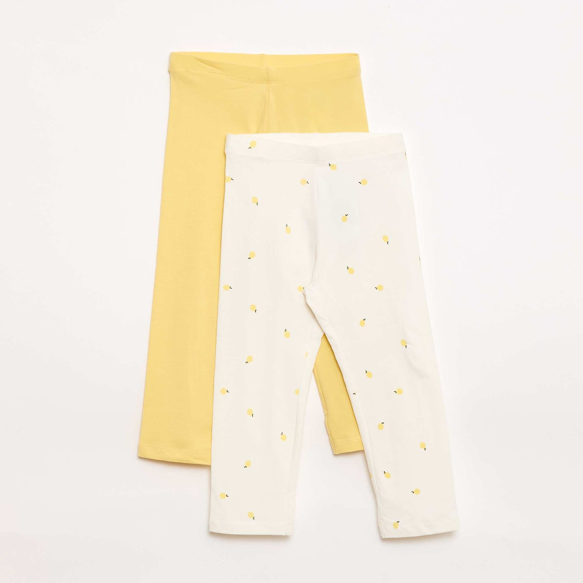 2-Pack of Short Leggings YELLOW