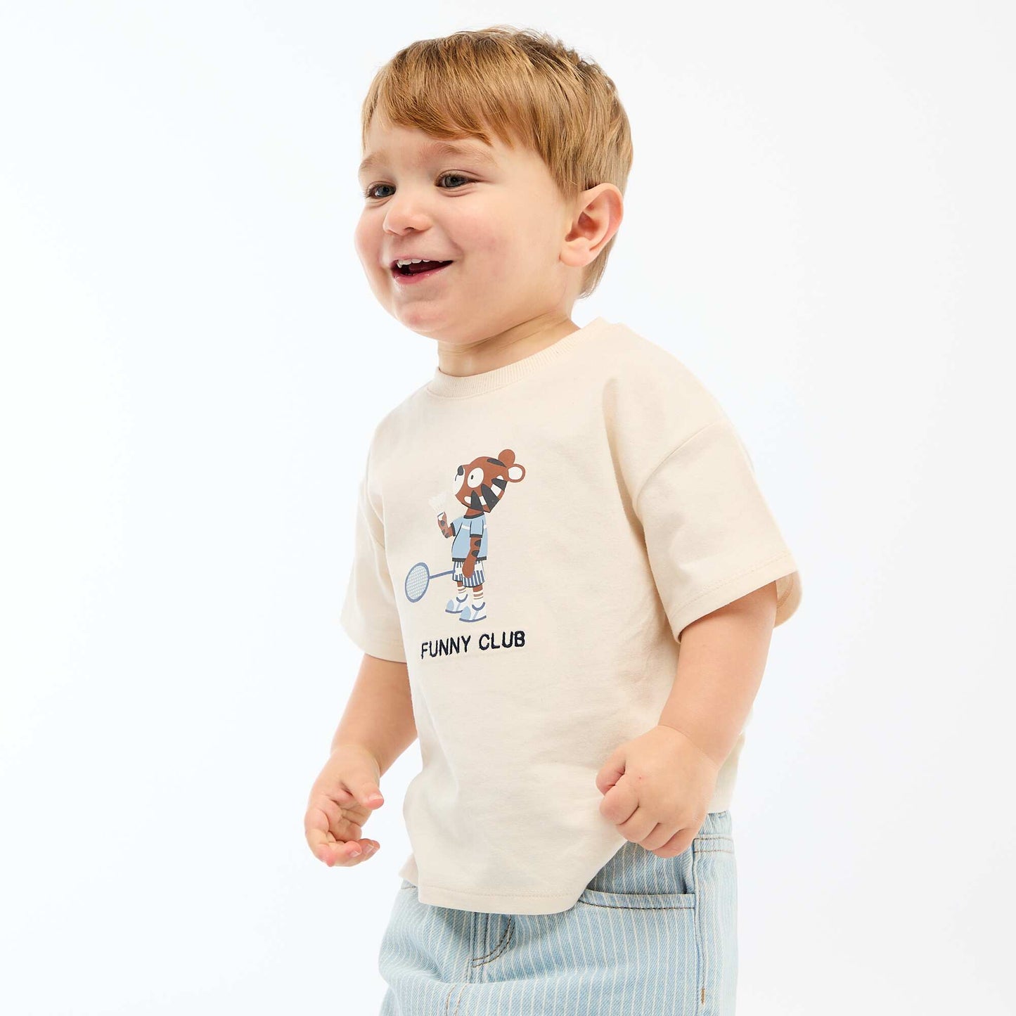 Printed Jersey Short-Sleeve T-Shirt WHITE