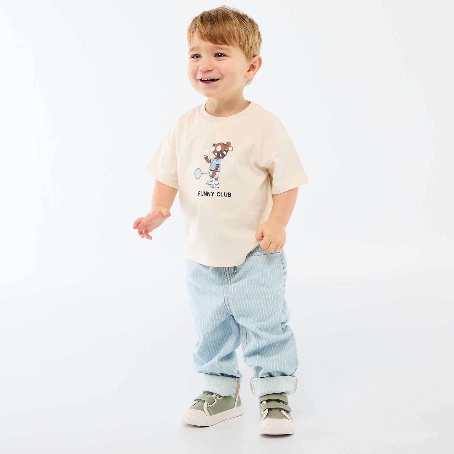Printed Jersey Short-Sleeve T-Shirt WHITE