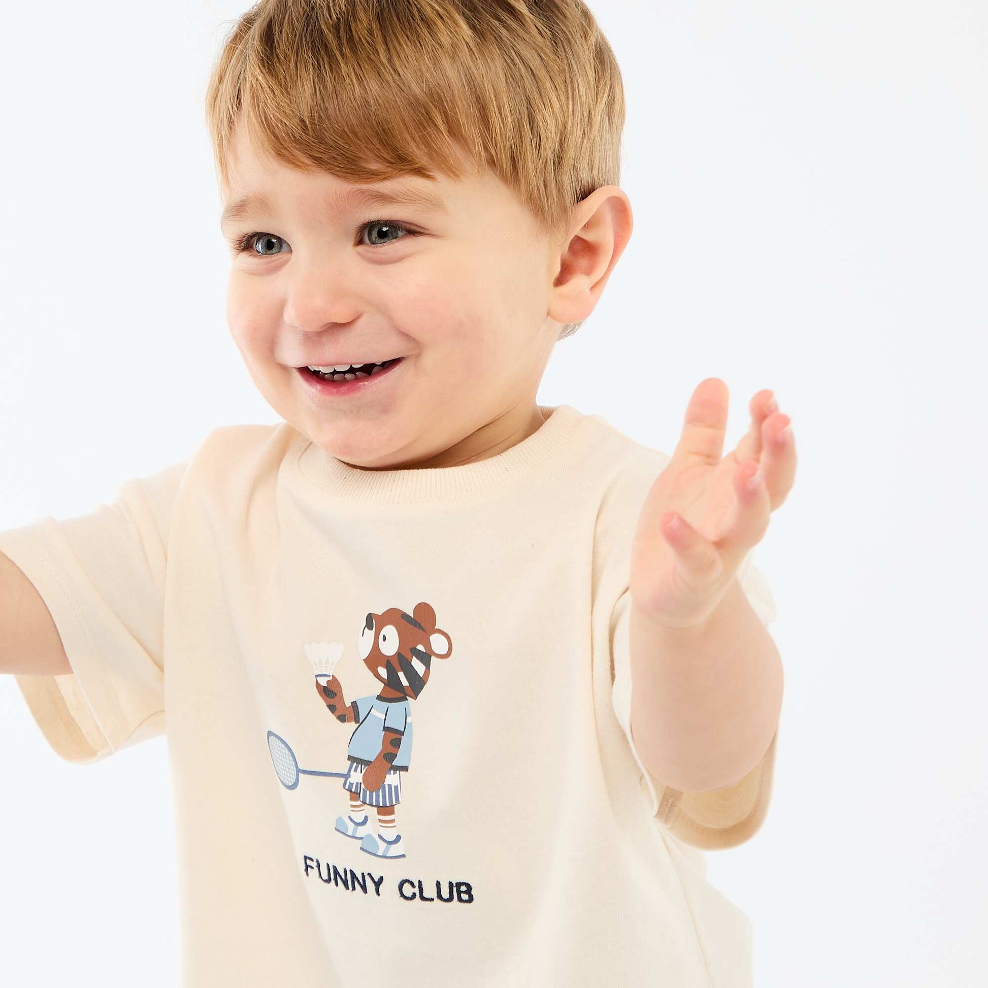 Printed Jersey Short-Sleeve T-Shirt WHITE