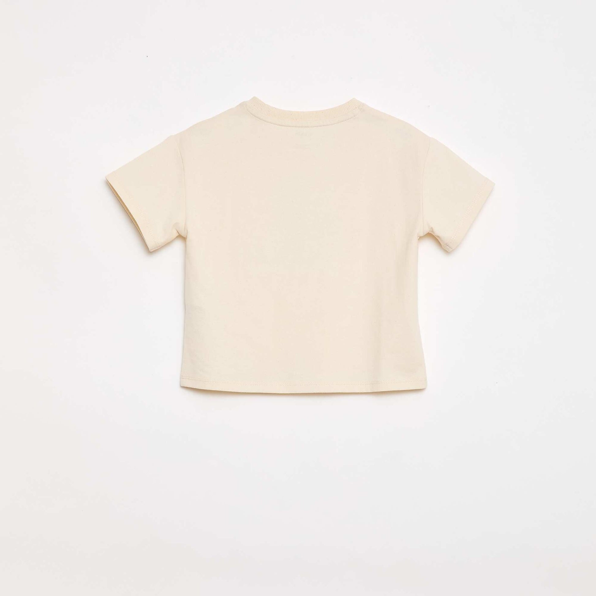Printed Jersey Short-Sleeve T-Shirt WHITE