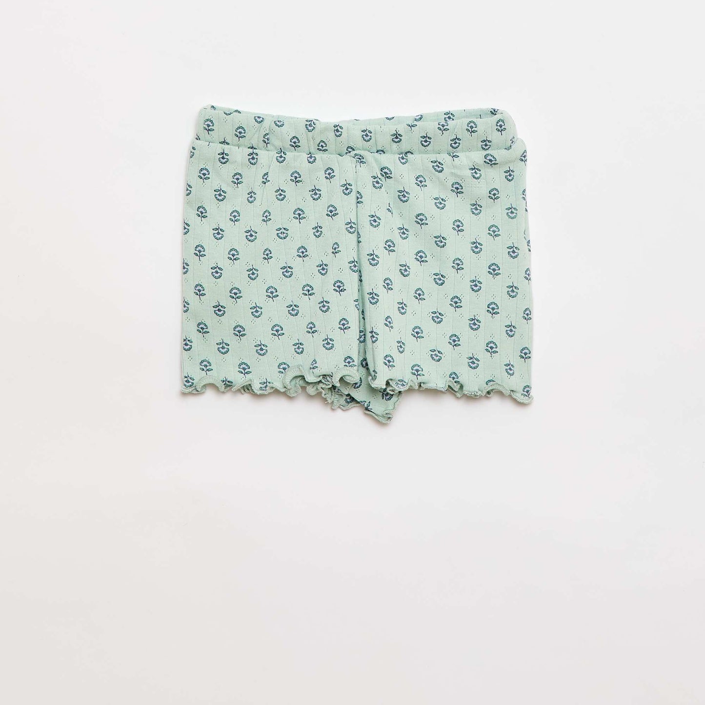 2-Piece Short Pajama Set GREEN