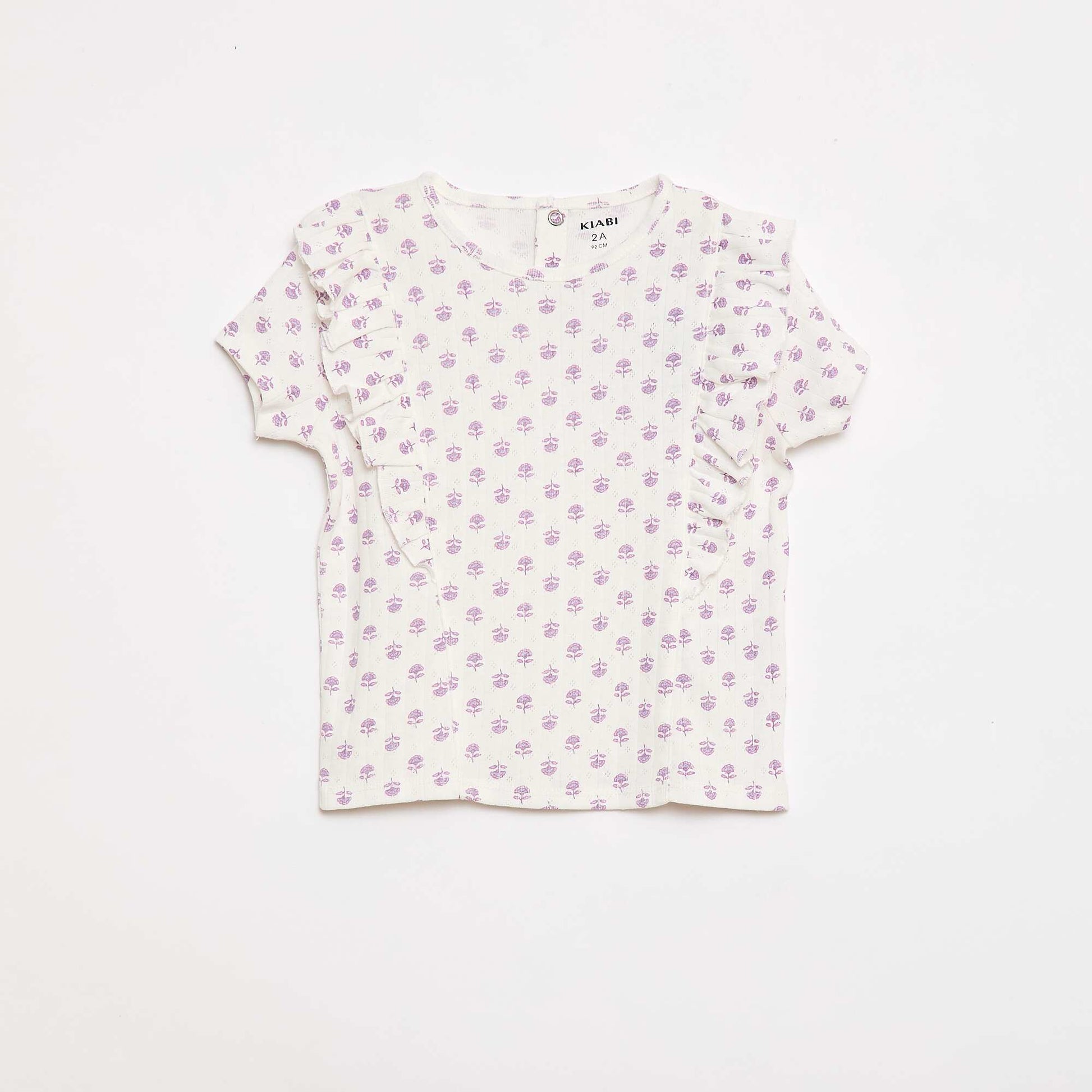 2-Piece Short Pajama Set WHITE