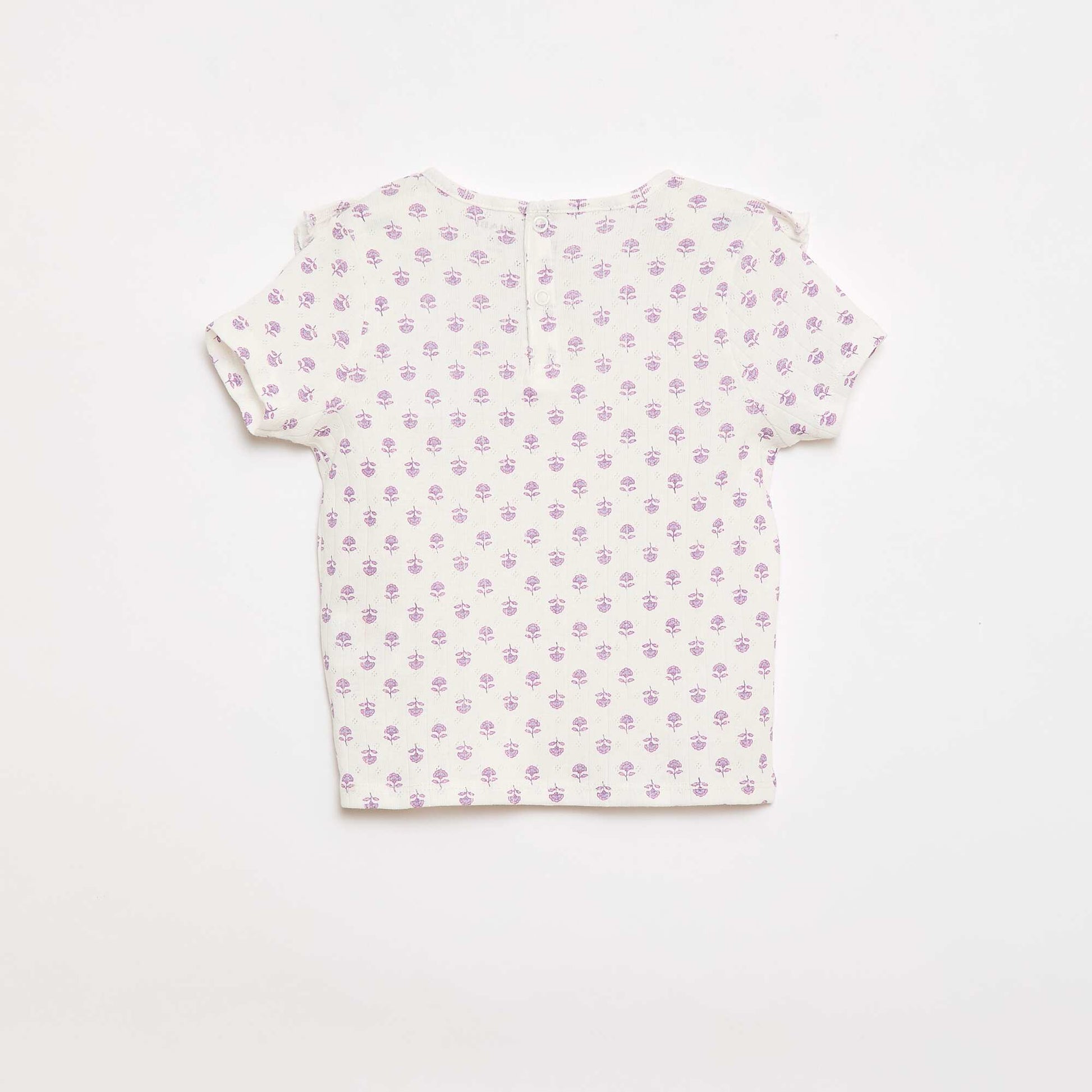 2-Piece Short Pajama Set WHITE