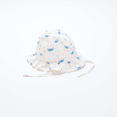 Disney 'Stitch' Bucket Hat with Tie Strings BLUE