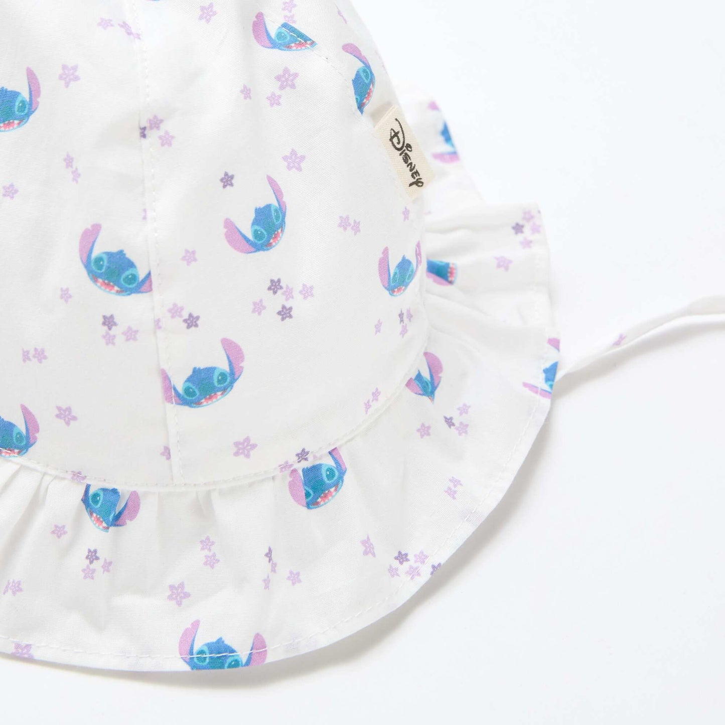 Disney 'Stitch' Bucket Hat with Tie Strings BLUE