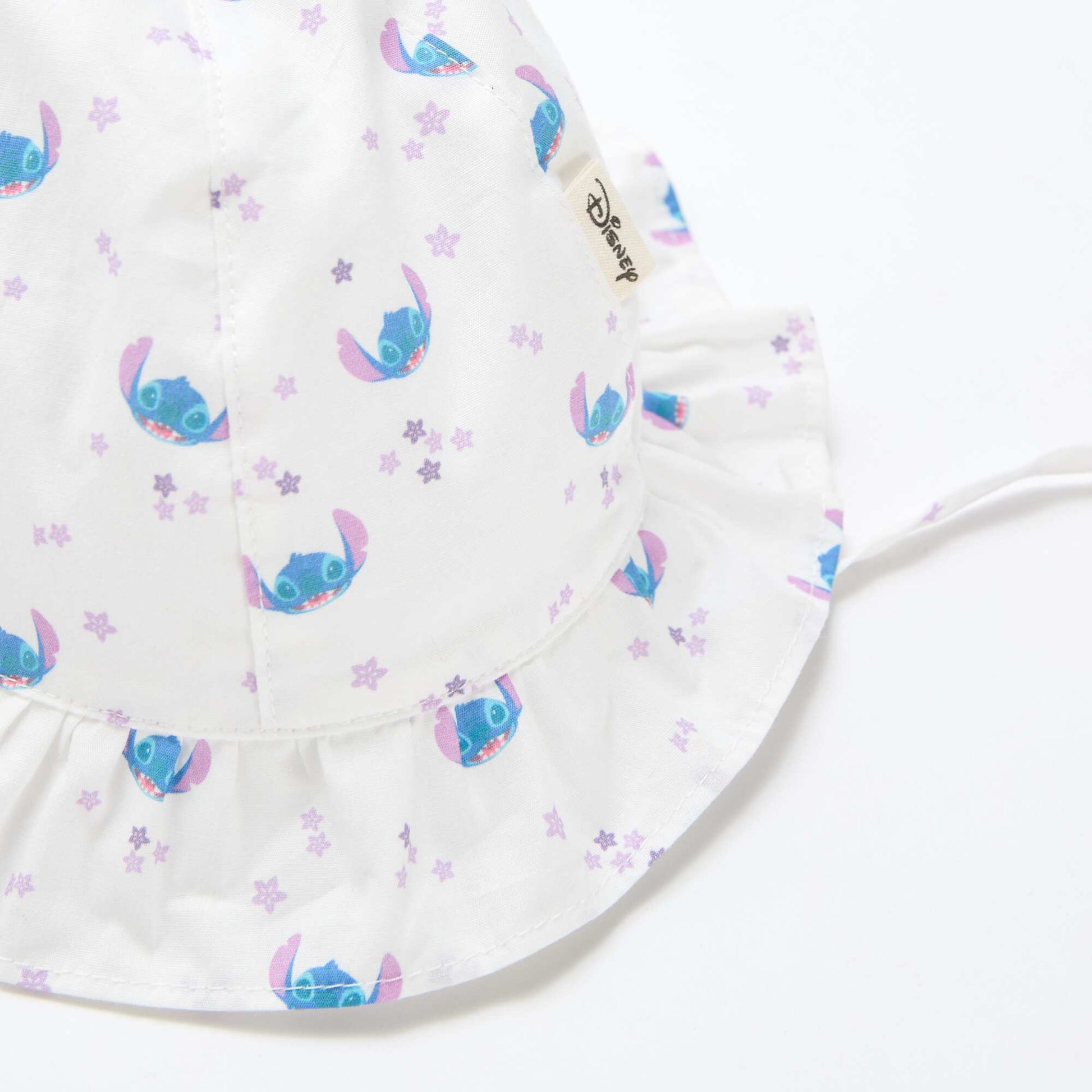 Disney 'Stitch' Bucket Hat with Tie Strings BLUE