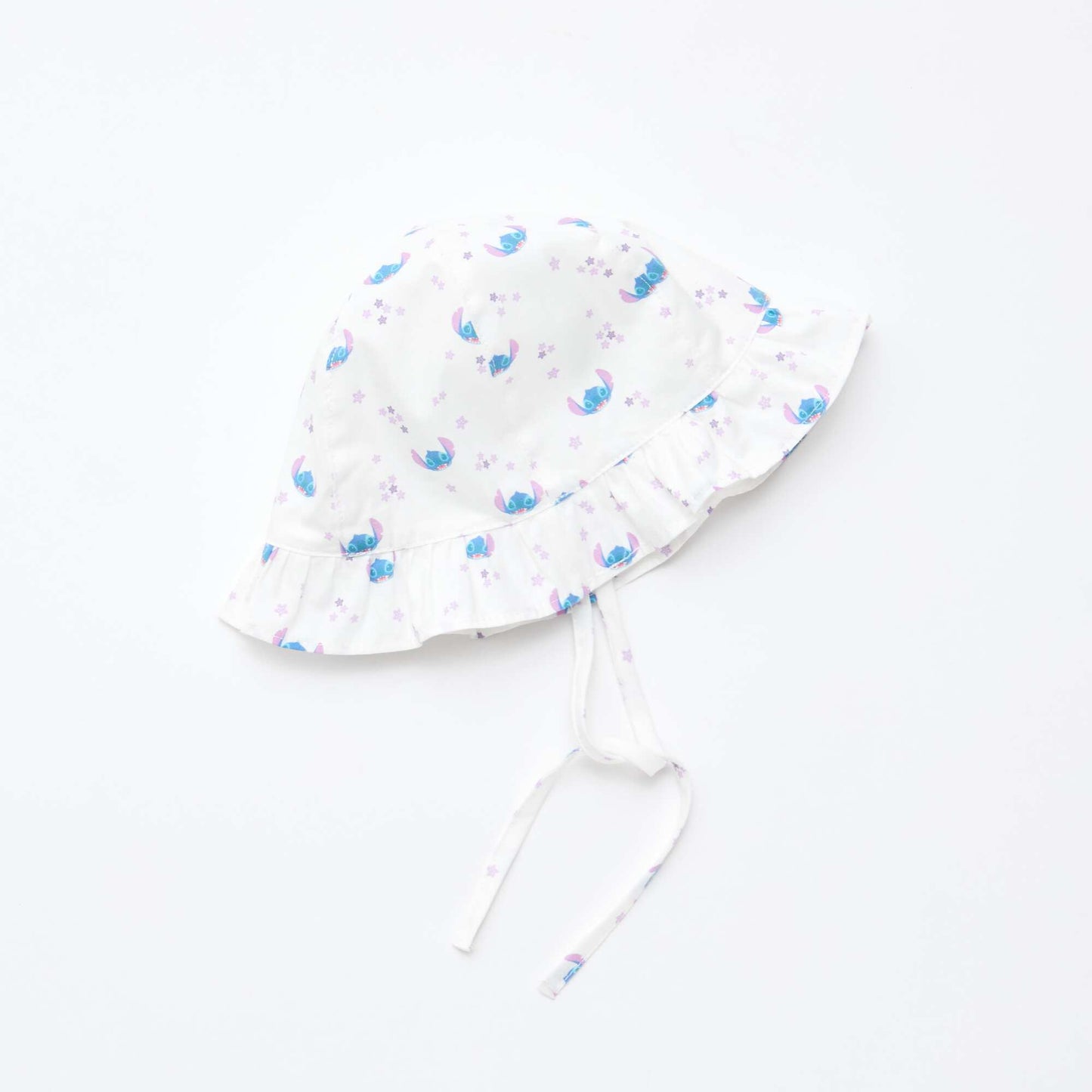 Disney 'Stitch' Bucket Hat with Tie Strings BLUE