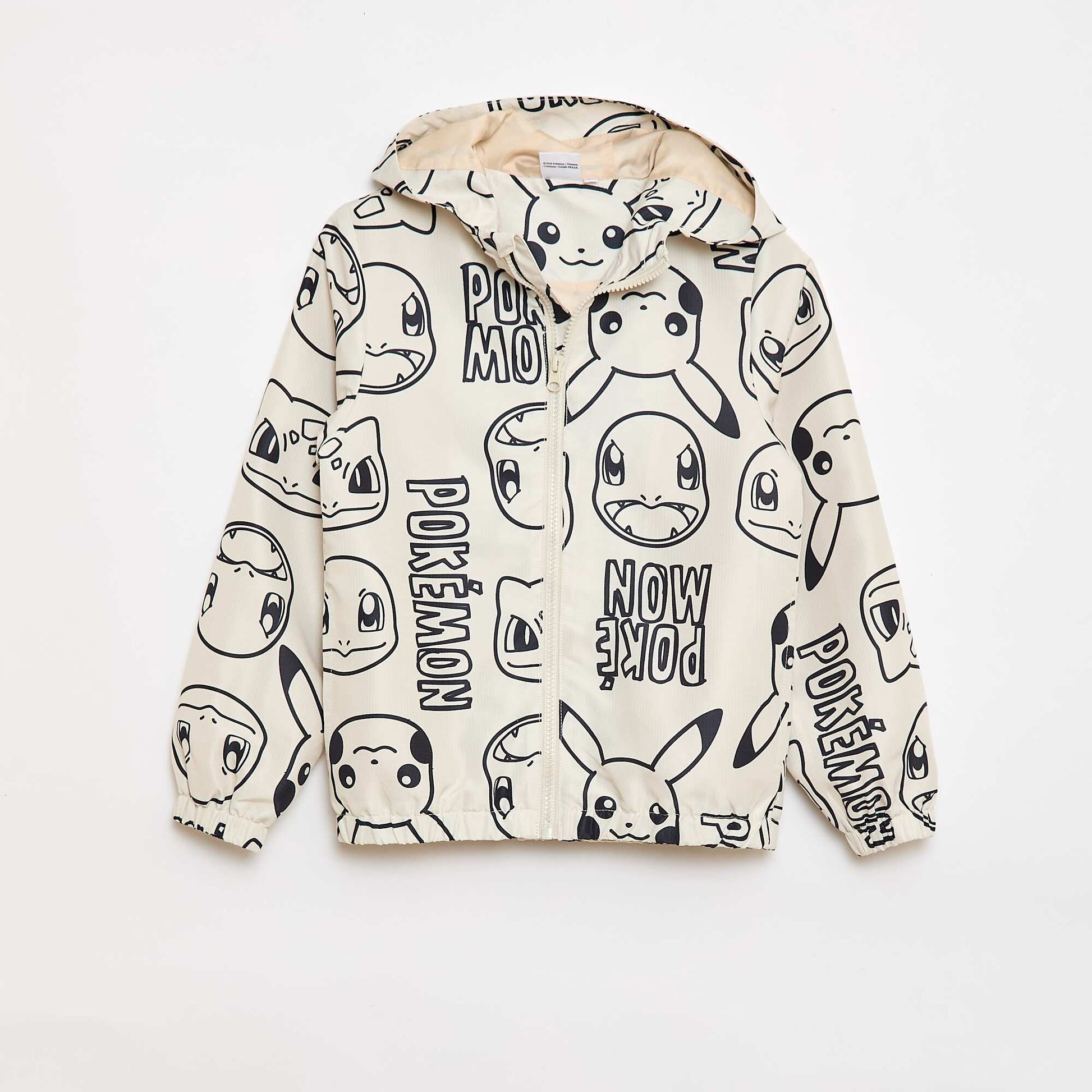 Pokémon Hooded Windbreaker YELLOW