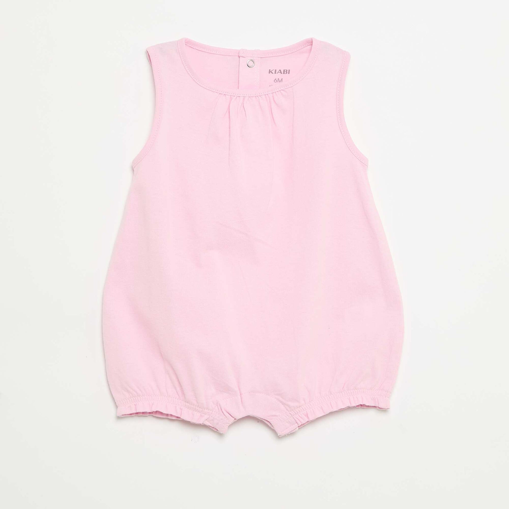2-Pack Sleeveless Rompers WHITE