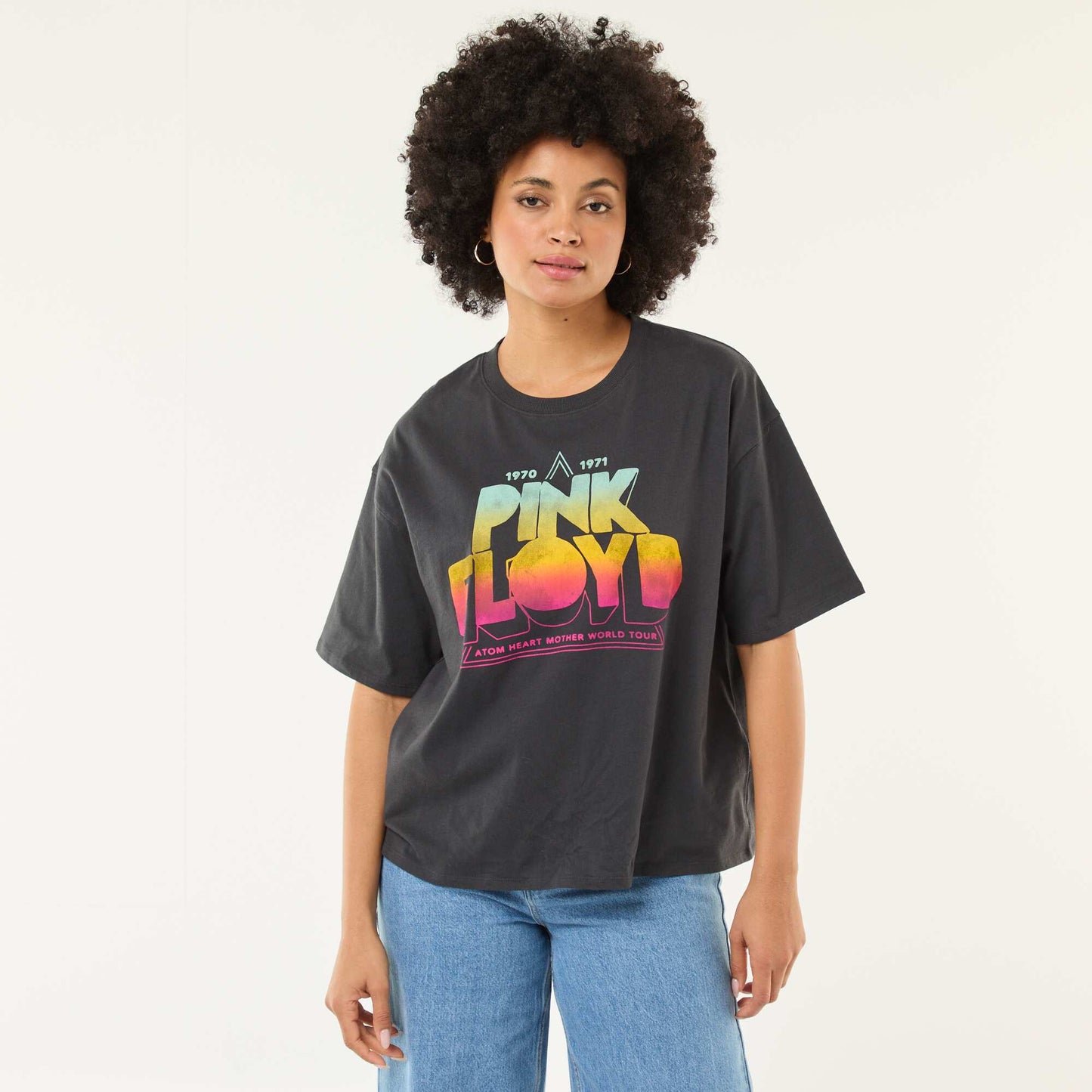 Pink Floyd' printed T-shirt BLACK