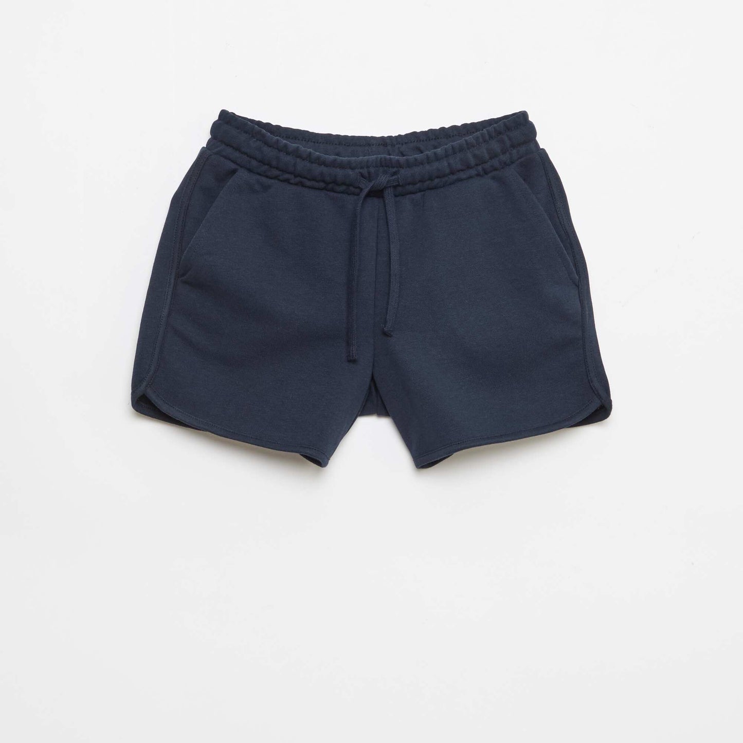 Plain French Terry Shorts BLUE
