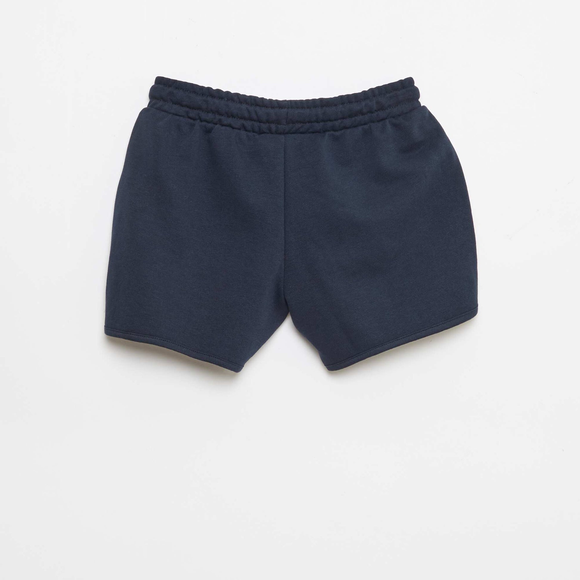 Plain French Terry Shorts BLUE