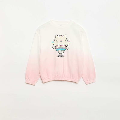 Gabby's Dollhouse' cotton print sweatshirt PINK