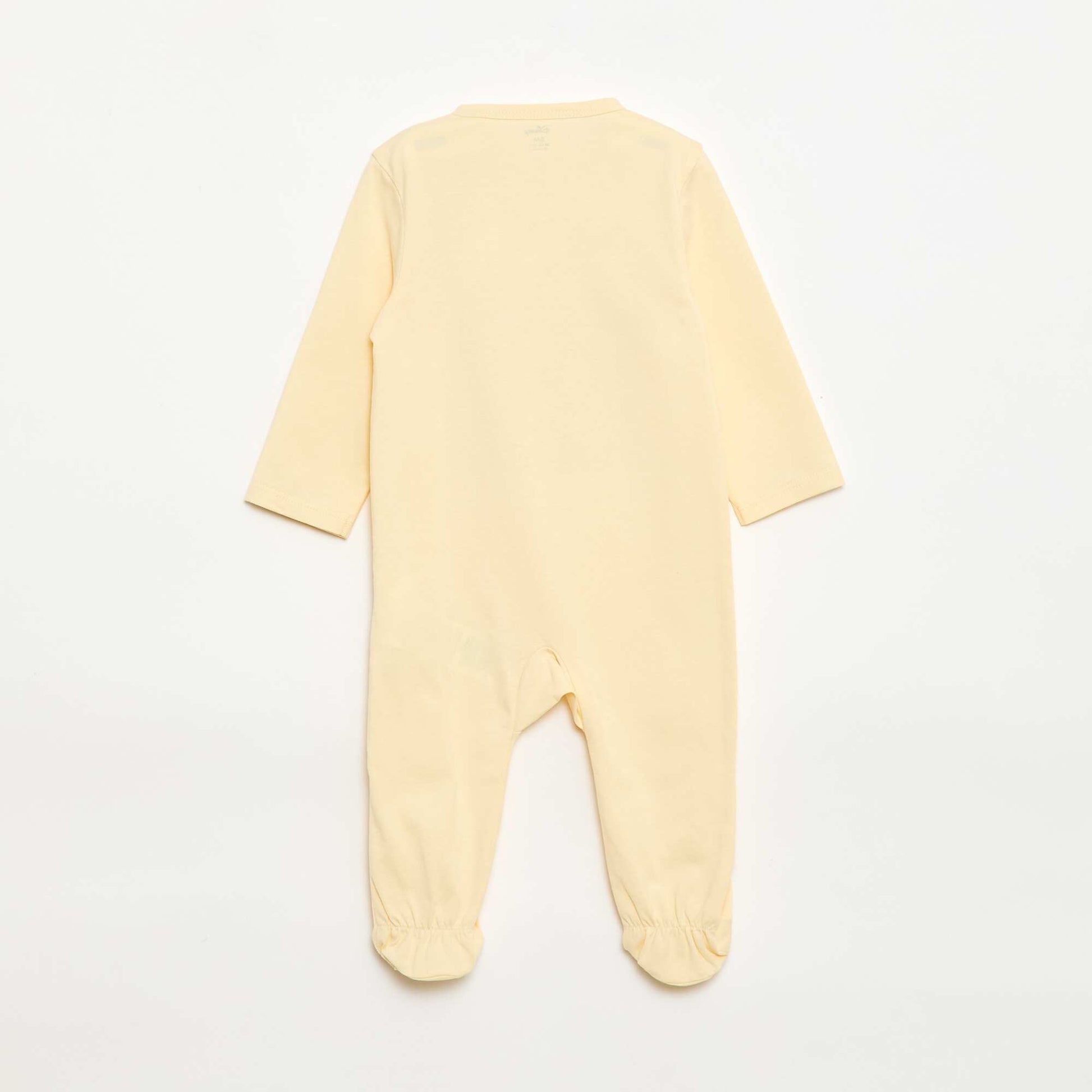 Disney Cotton Sleepsuit Pyjamas YELLOW