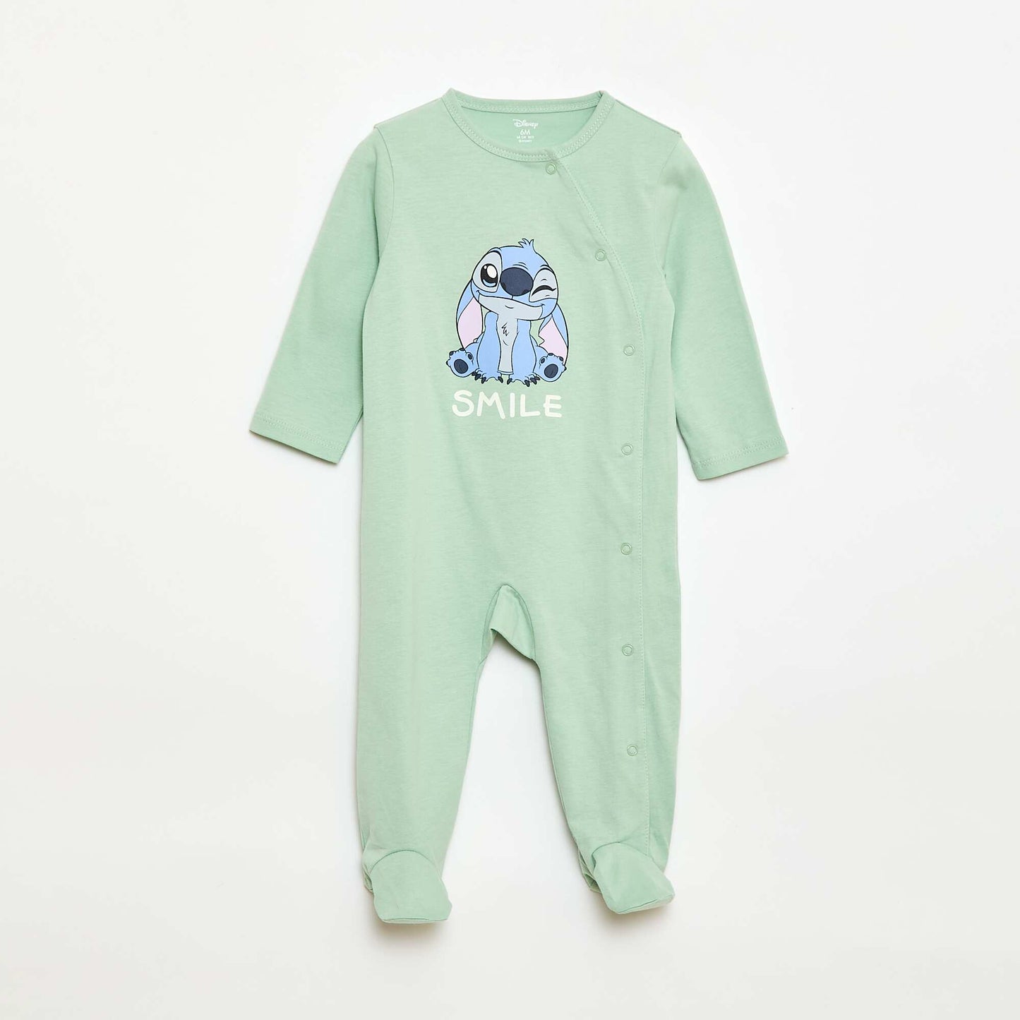 Disney Cotton Sleepsuit Pyjamas GREEN