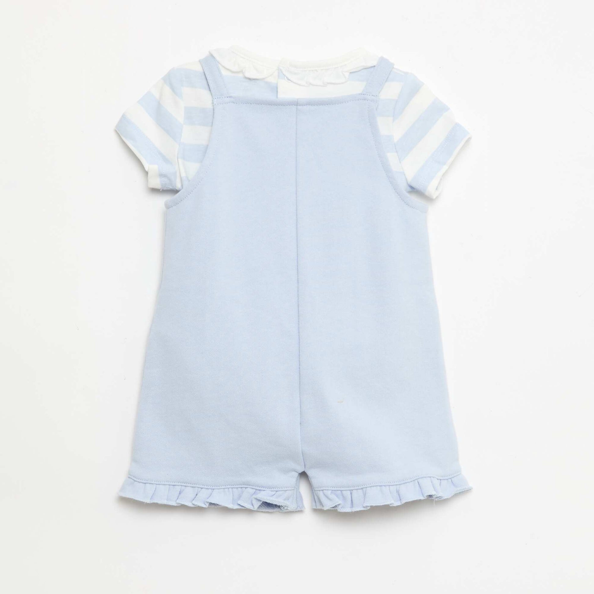 Disney 2-Piece Set - T-shirt + Short Romper BLUE