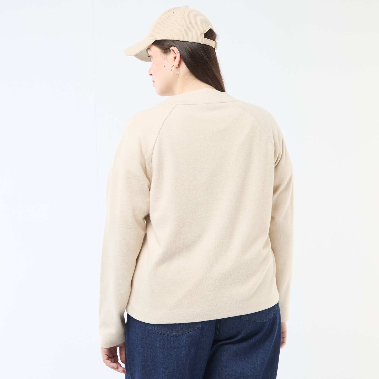 Cozy Knit Cardigan BEIGE