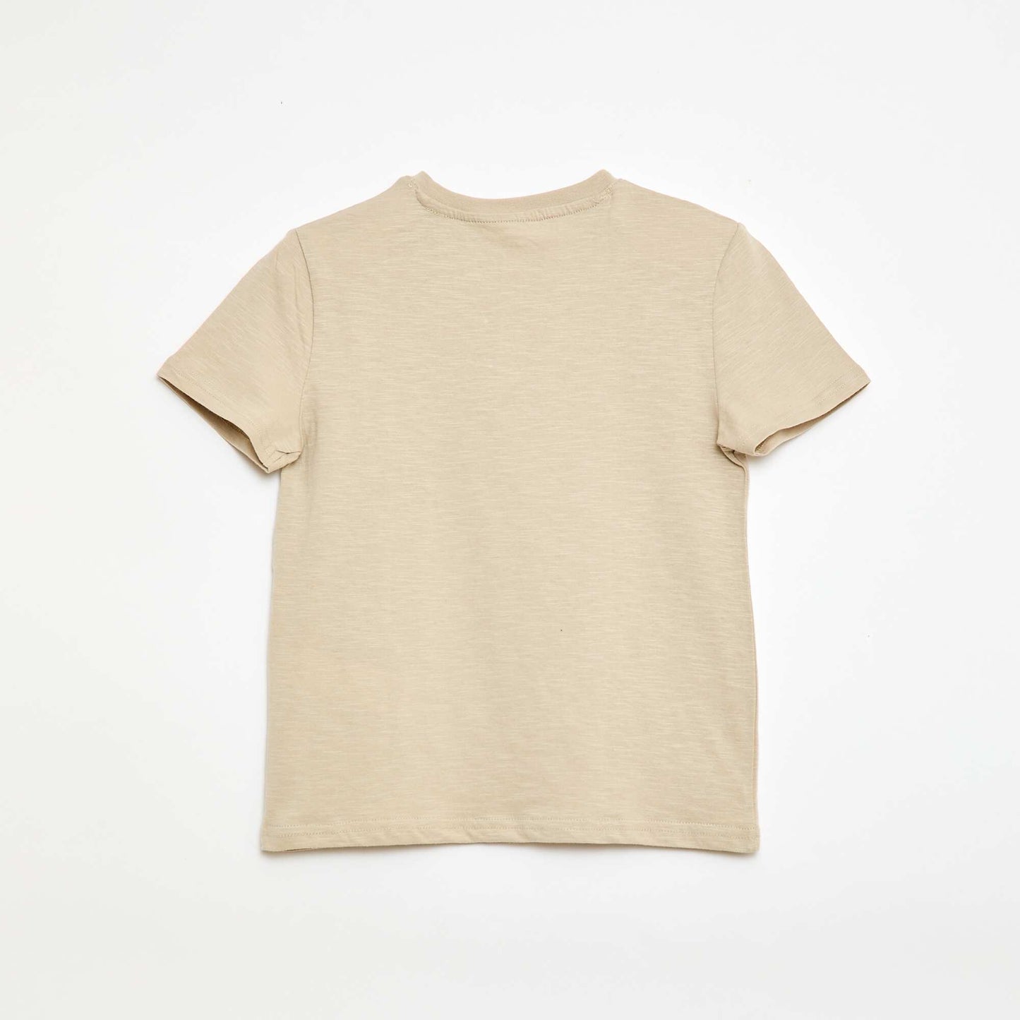 Tunisian Collar T-Shirt BEIGE
