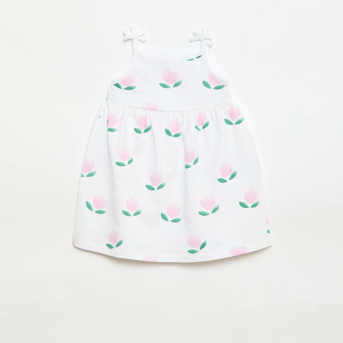 Set of 2 strap dresses WHITE
