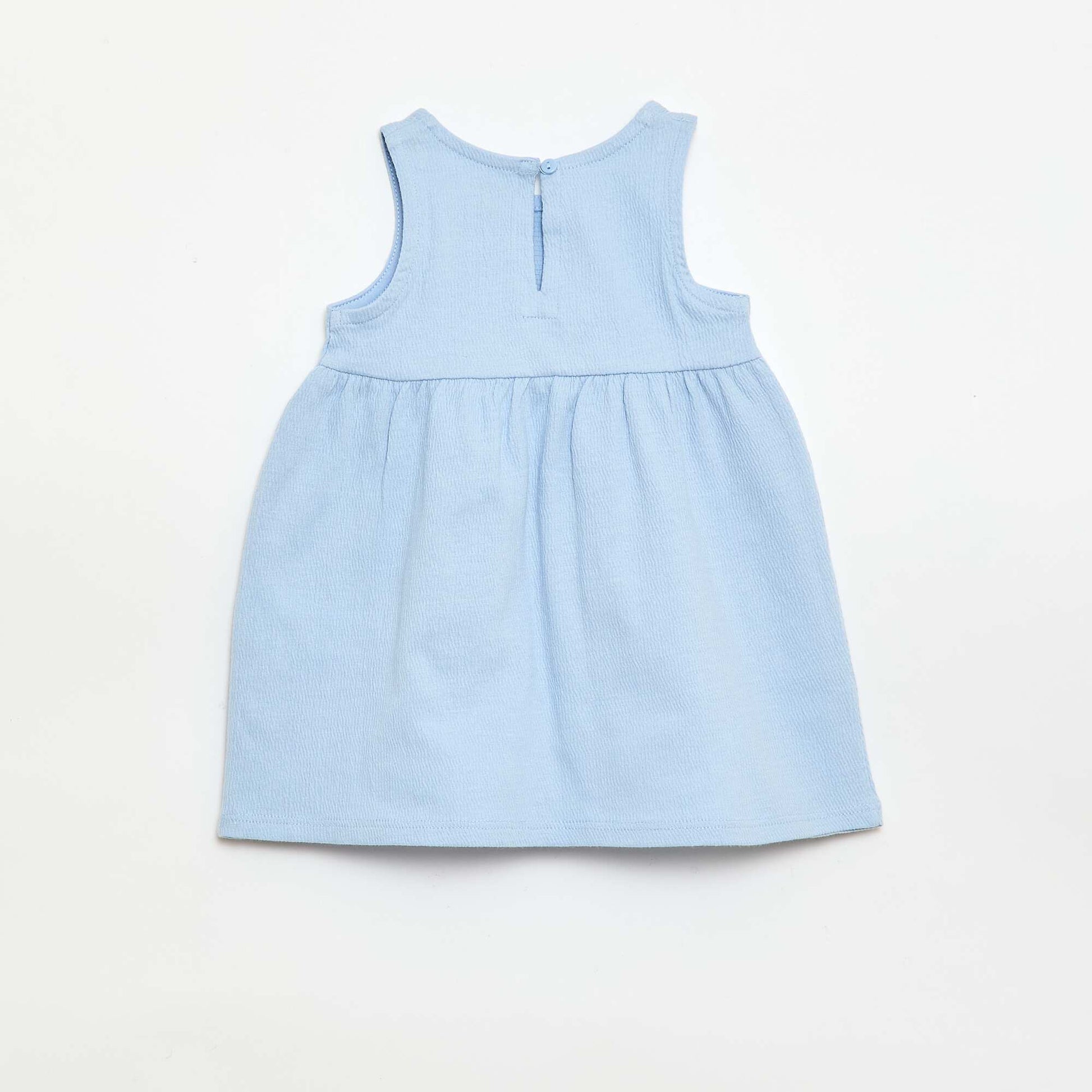 Pack of 2 Dresses with Fancy Bow WHITE