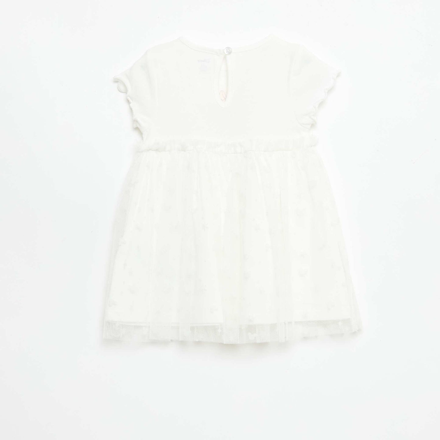 Disney 'Minnie' Tulle Cotton Dress WHITE