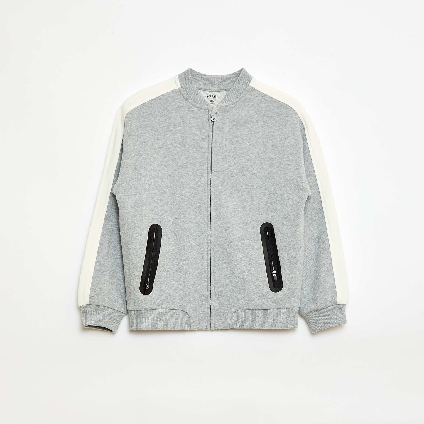 Two-Tone Jogging Jacket GREY