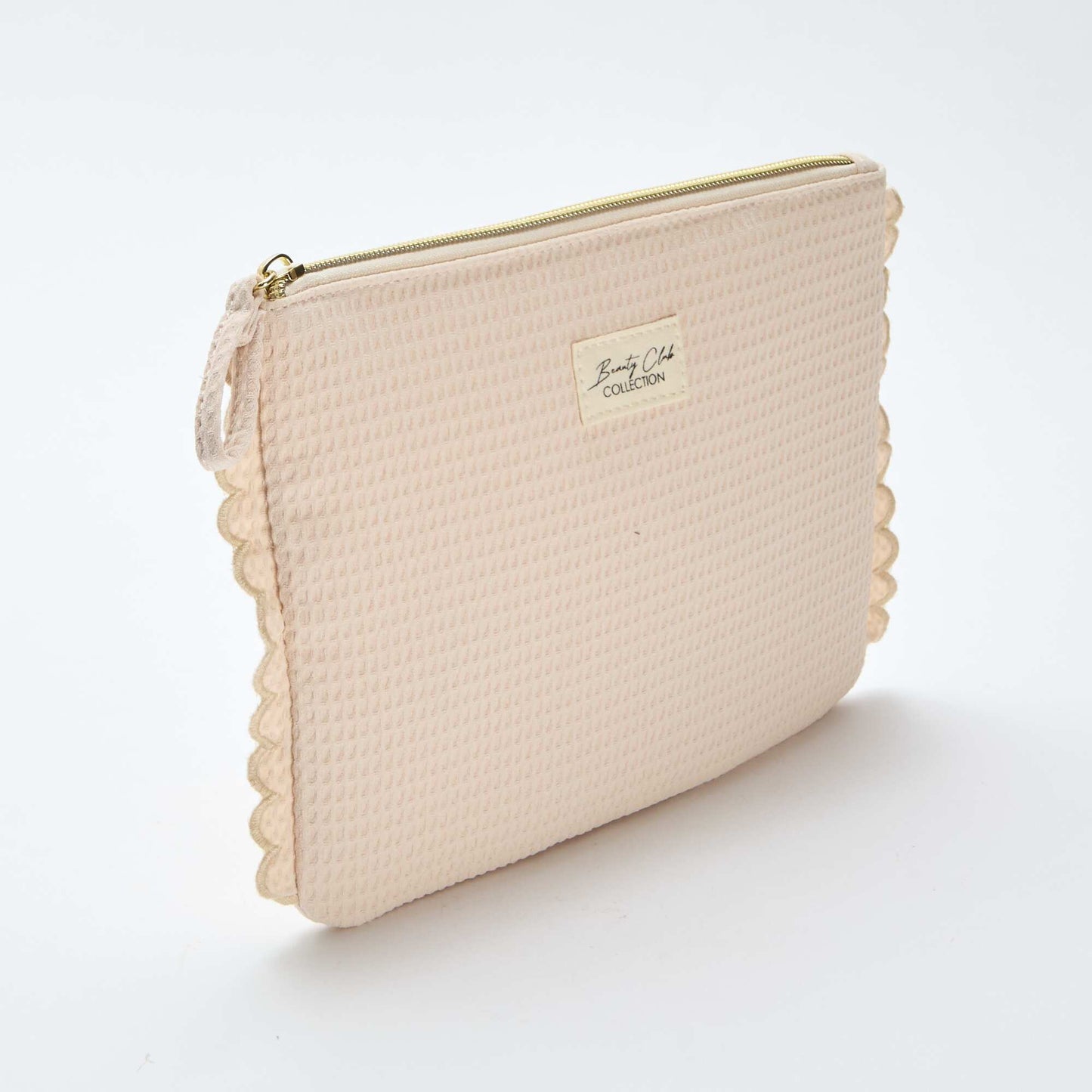 Quilted Storage Pouch BEIGE
