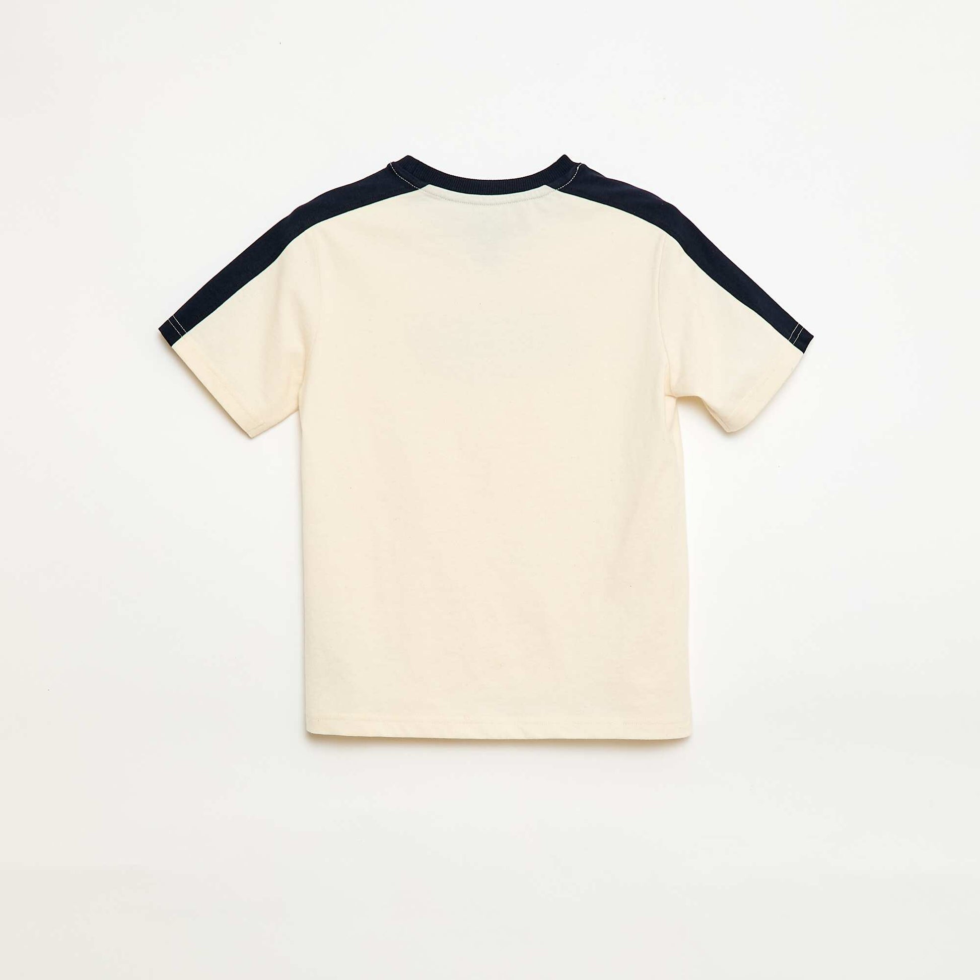 Message Print T-shirt WHITE