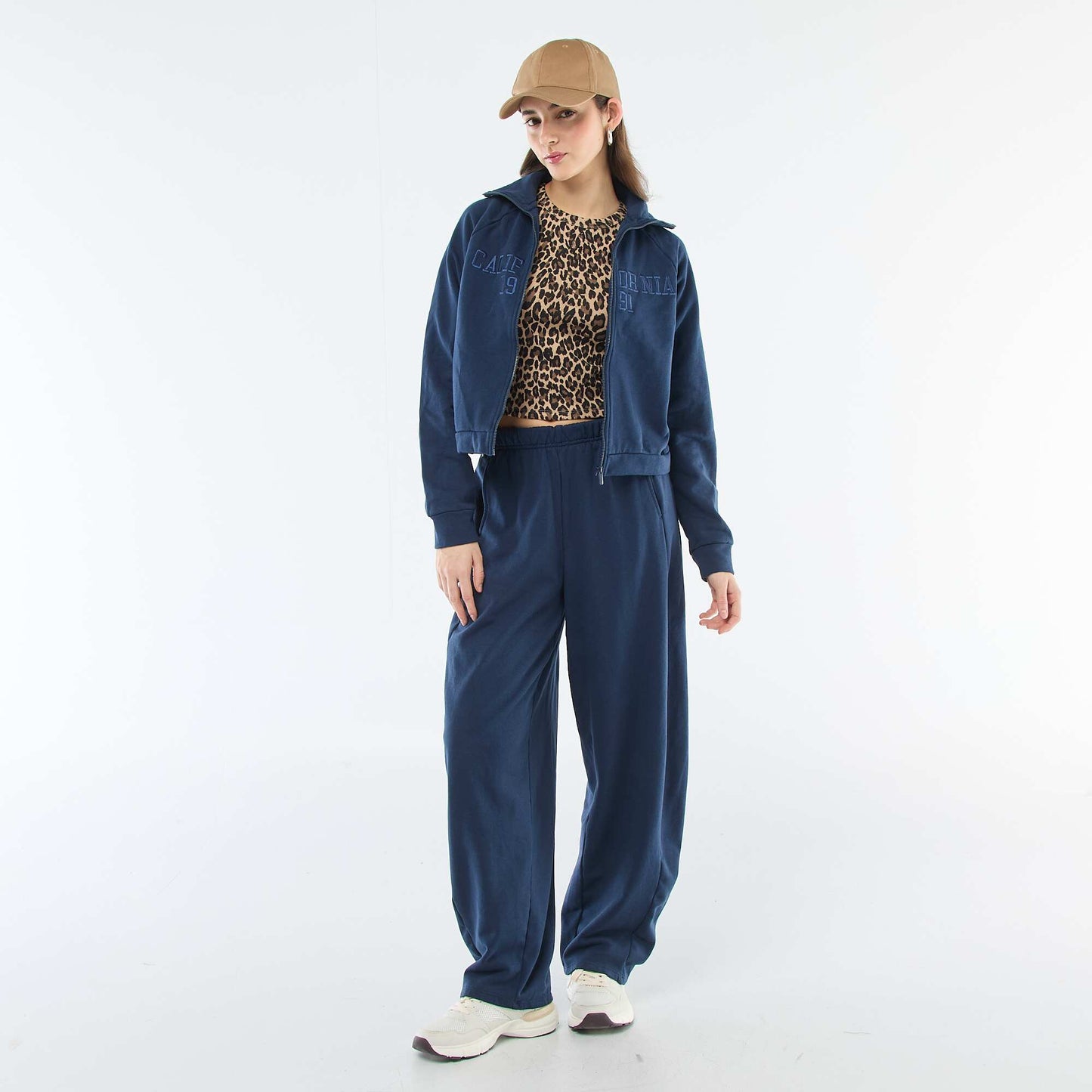 Barrel Leg Joggers BLUE