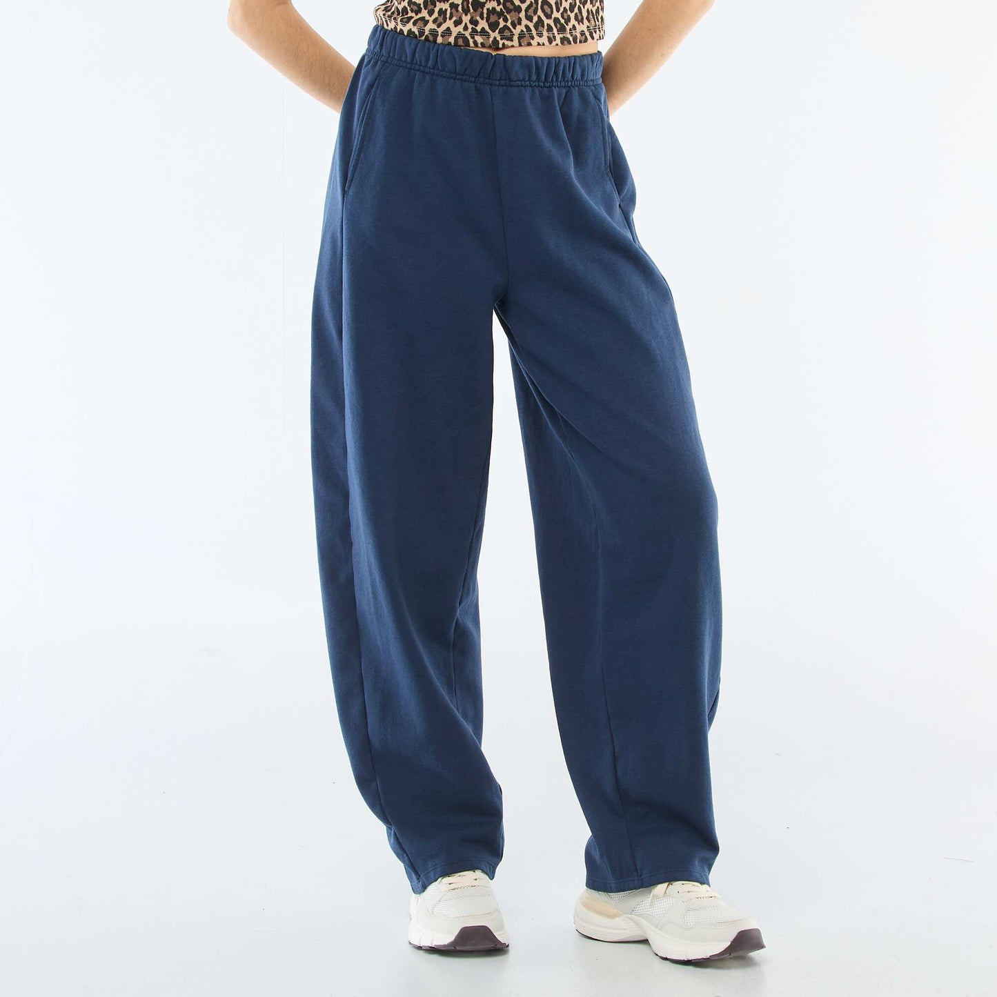 Barrel Leg Joggers BLUE