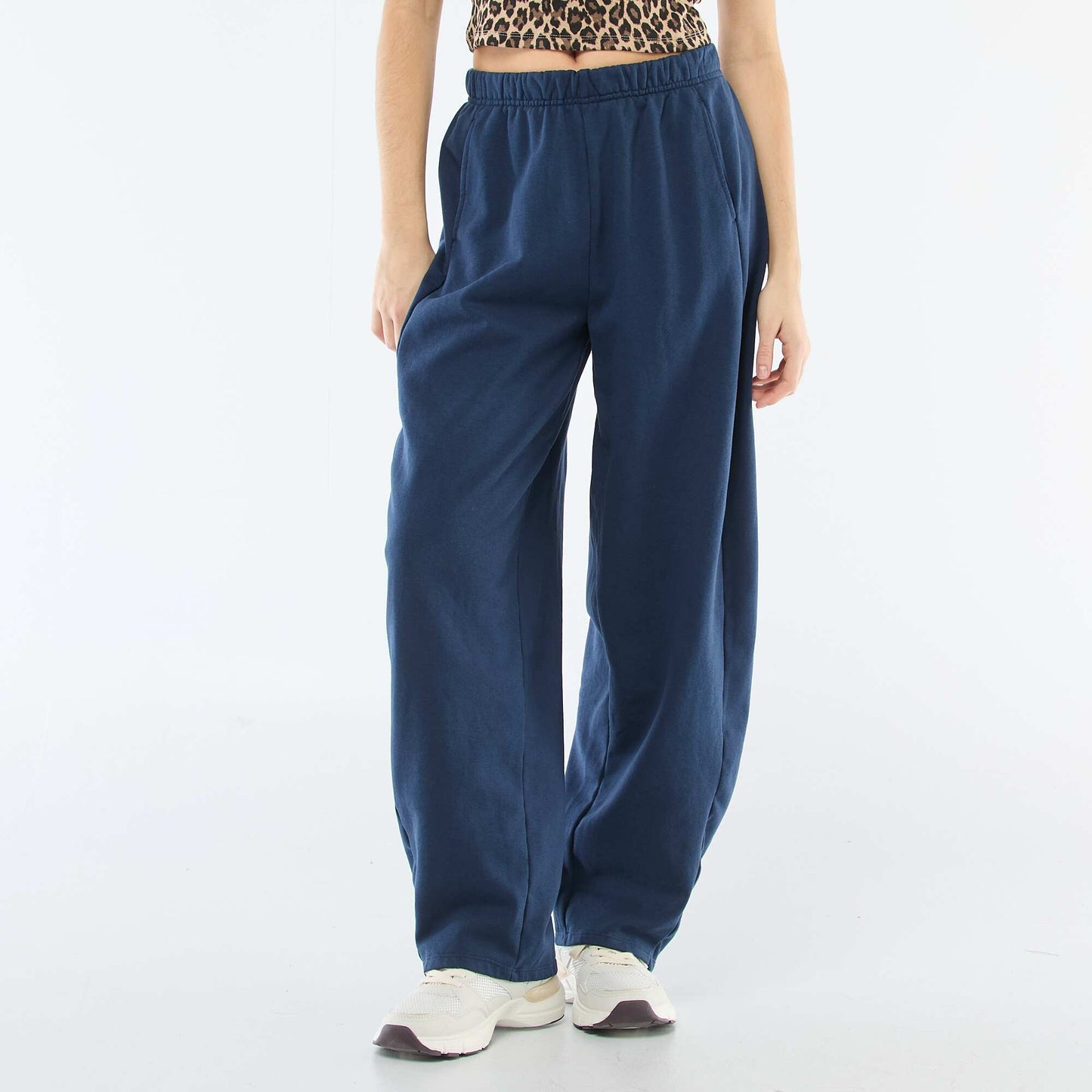 Barrel Leg Joggers BLUE