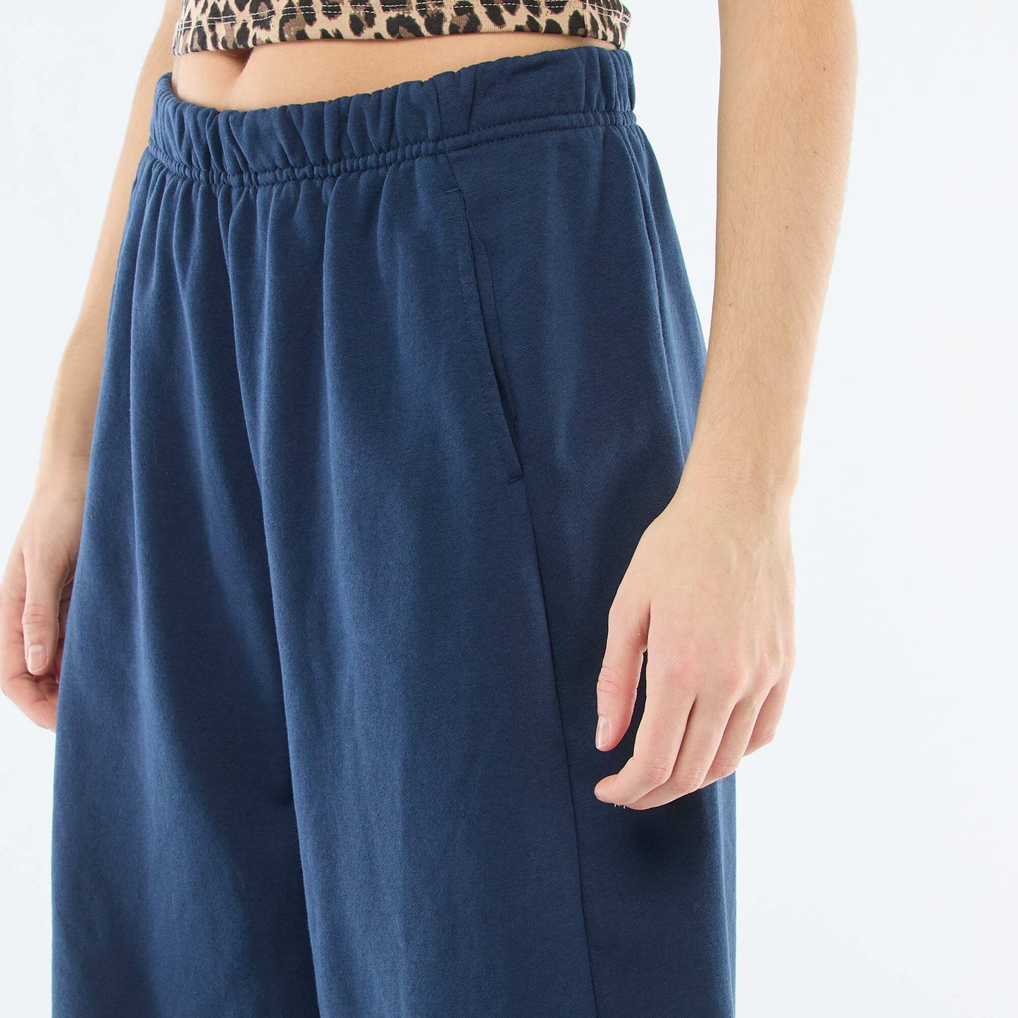 Barrel Leg Joggers BLUE