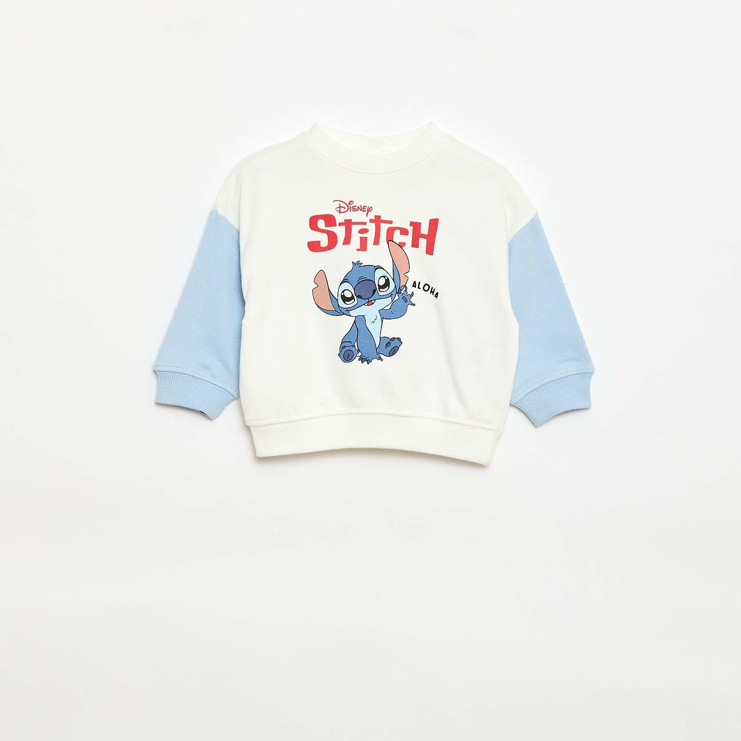 Two-Tone 'Disney' Sweatshirt BLUE