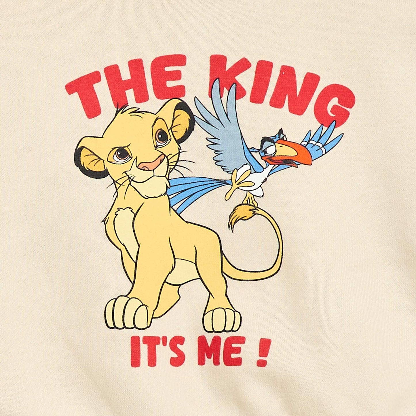 Two-tone 'Disney' Sweatshirt BLUE