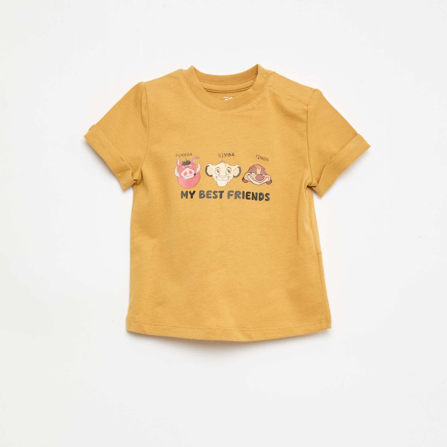 Disney 'The Lion King' T-shirt + Dungarees Set - 2 Pieces YELLOW
