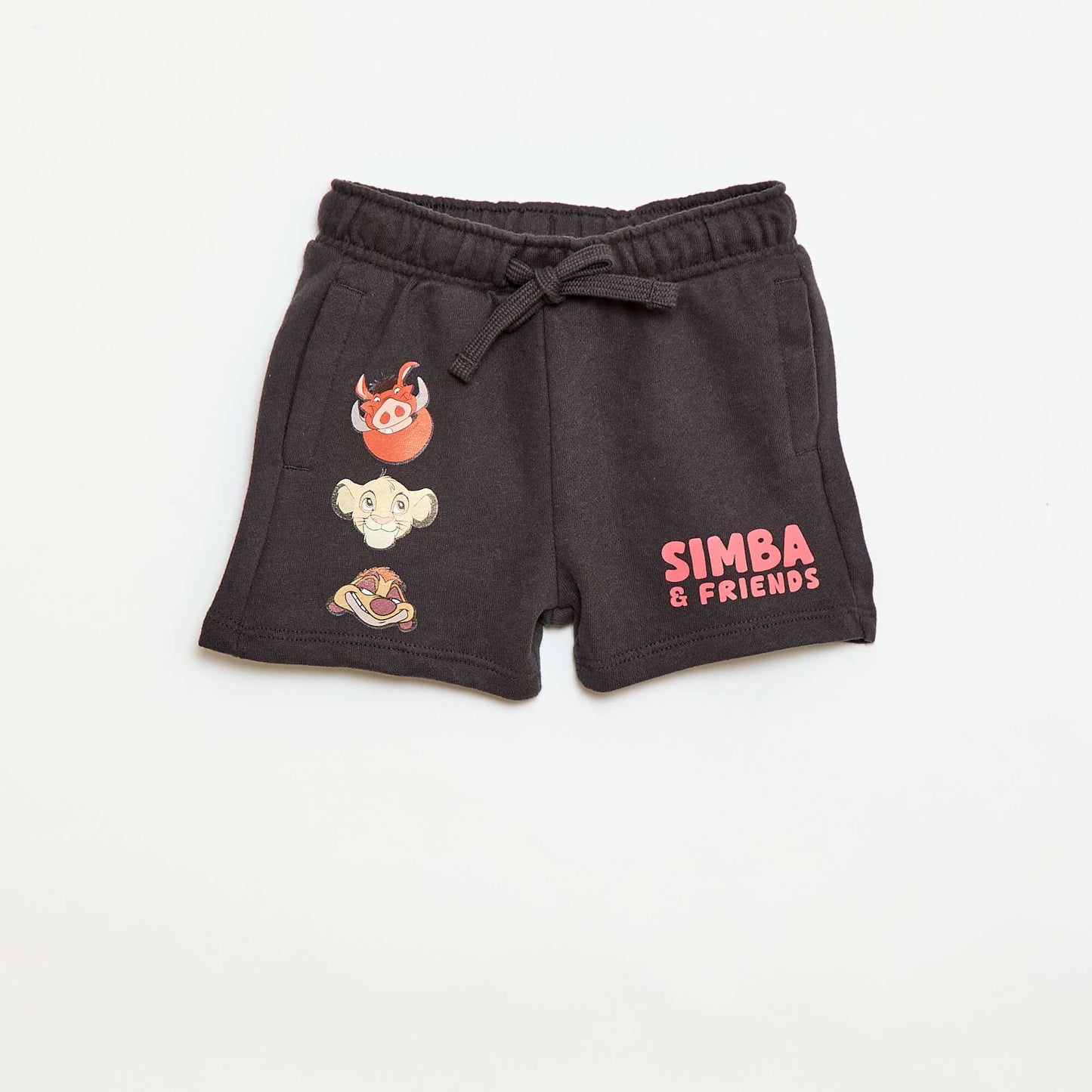 Disney Fleece Shorts BLACK