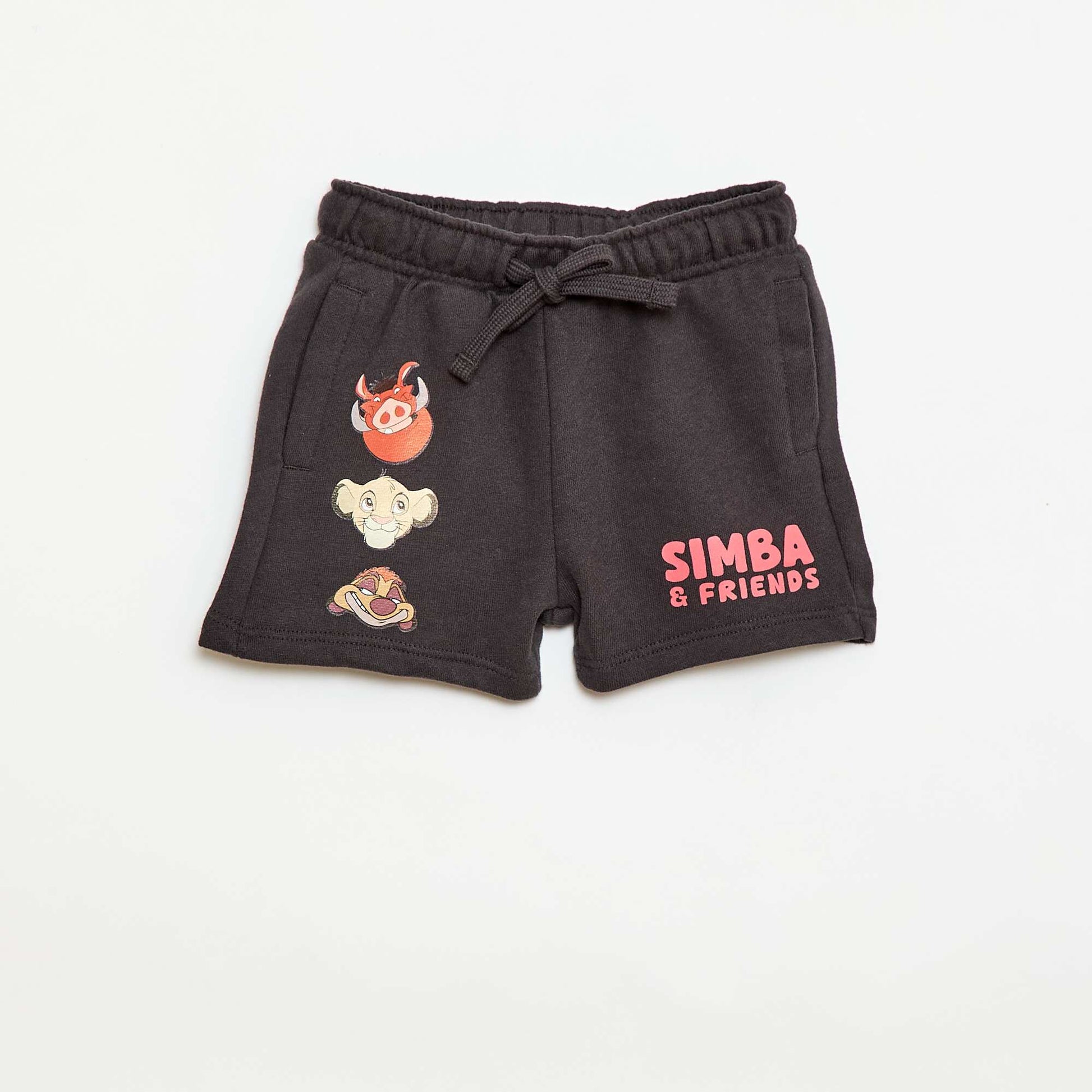 Disney Fleece Shorts BLACK