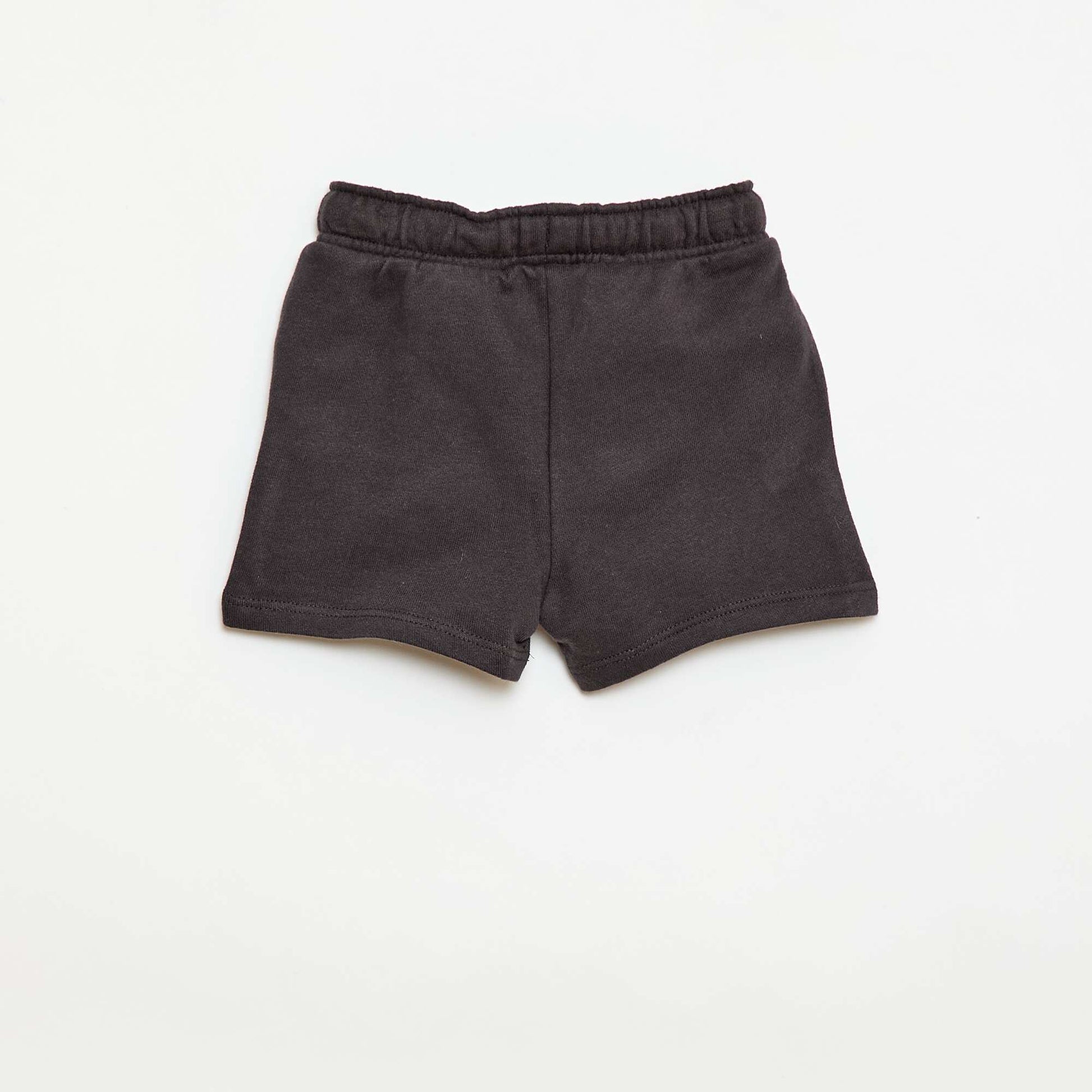 Disney Fleece Shorts BLACK