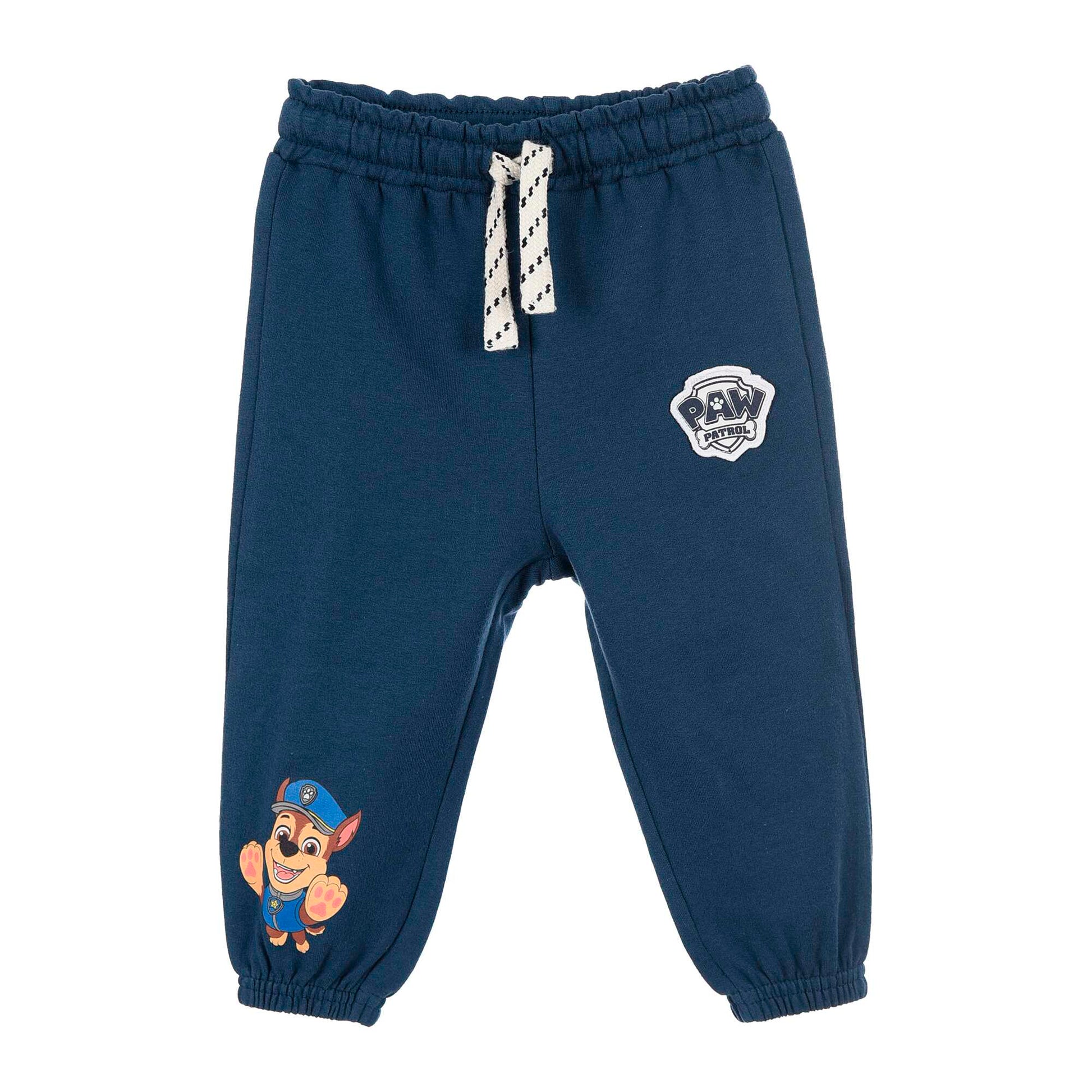 Patrol' 2-piece sweat polo shirt + jogging bottoms set BLUE