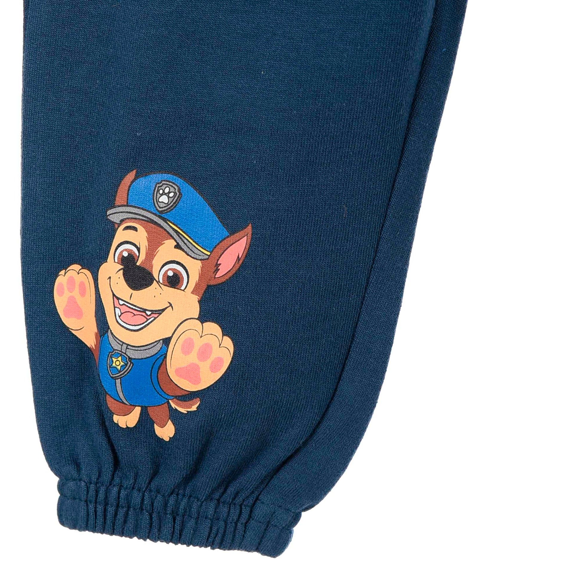 Patrol' 2-piece sweat polo shirt + jogging bottoms set BLUE