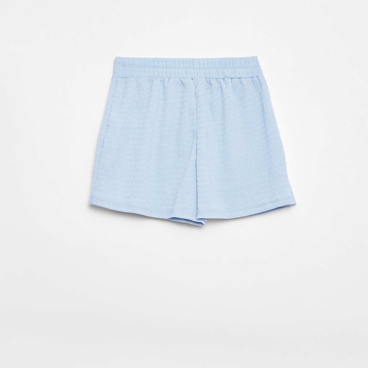 Solid Lightweight Knit Skort SKY BLUE