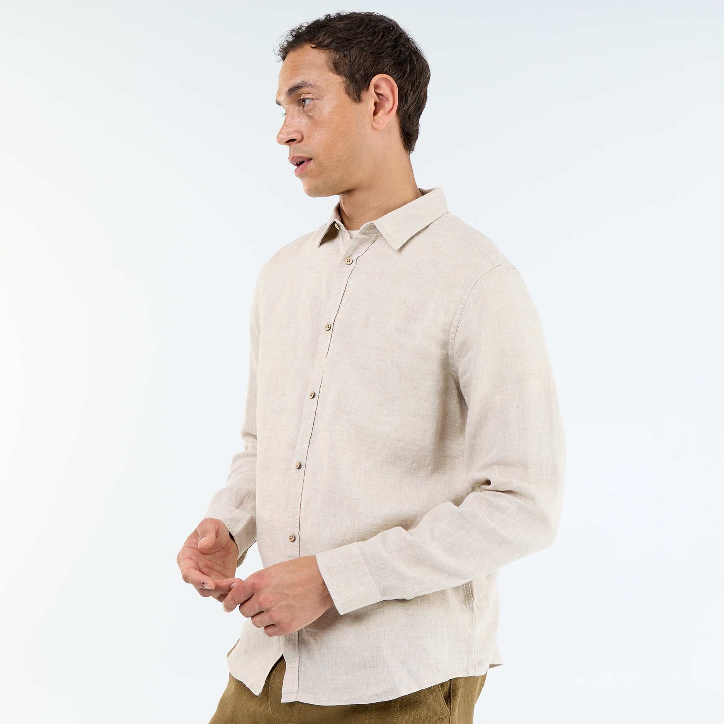 Linen Shirt BEIGE