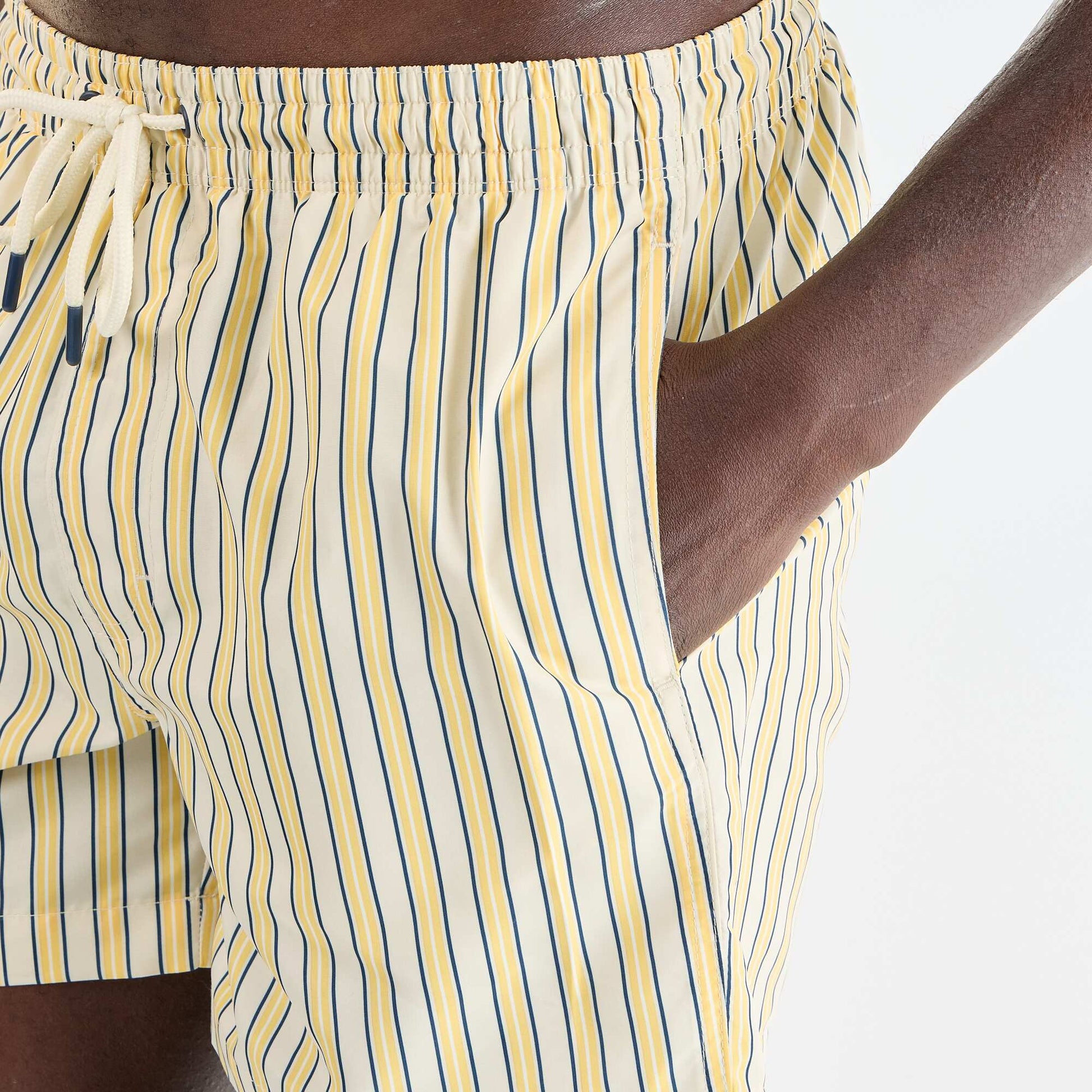 Patterned Swim Bermudas YELLOW