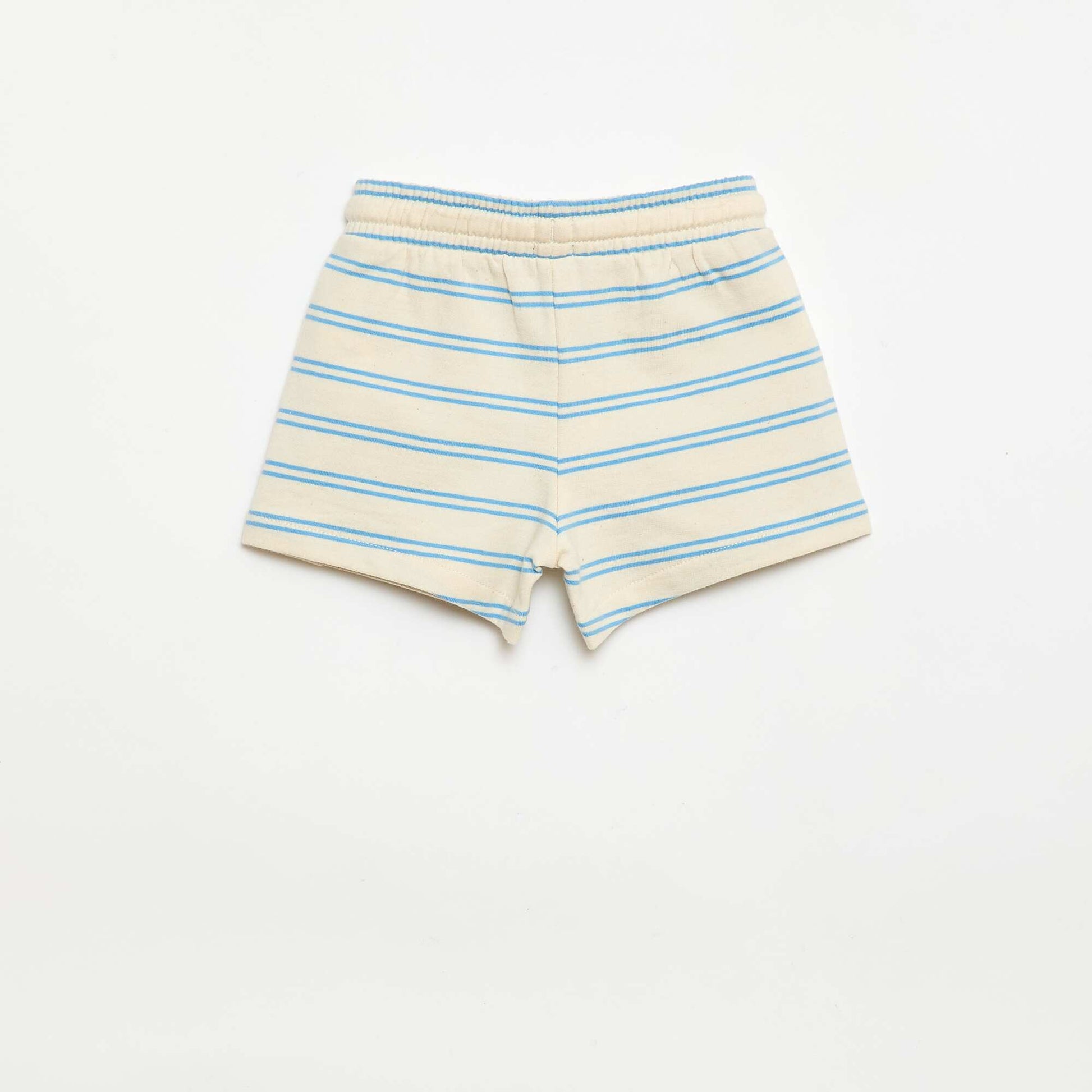 Unbrushed Fleece Shorts WHITE