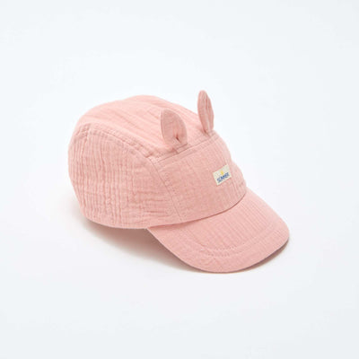 Cotton Gauze Cap PINK