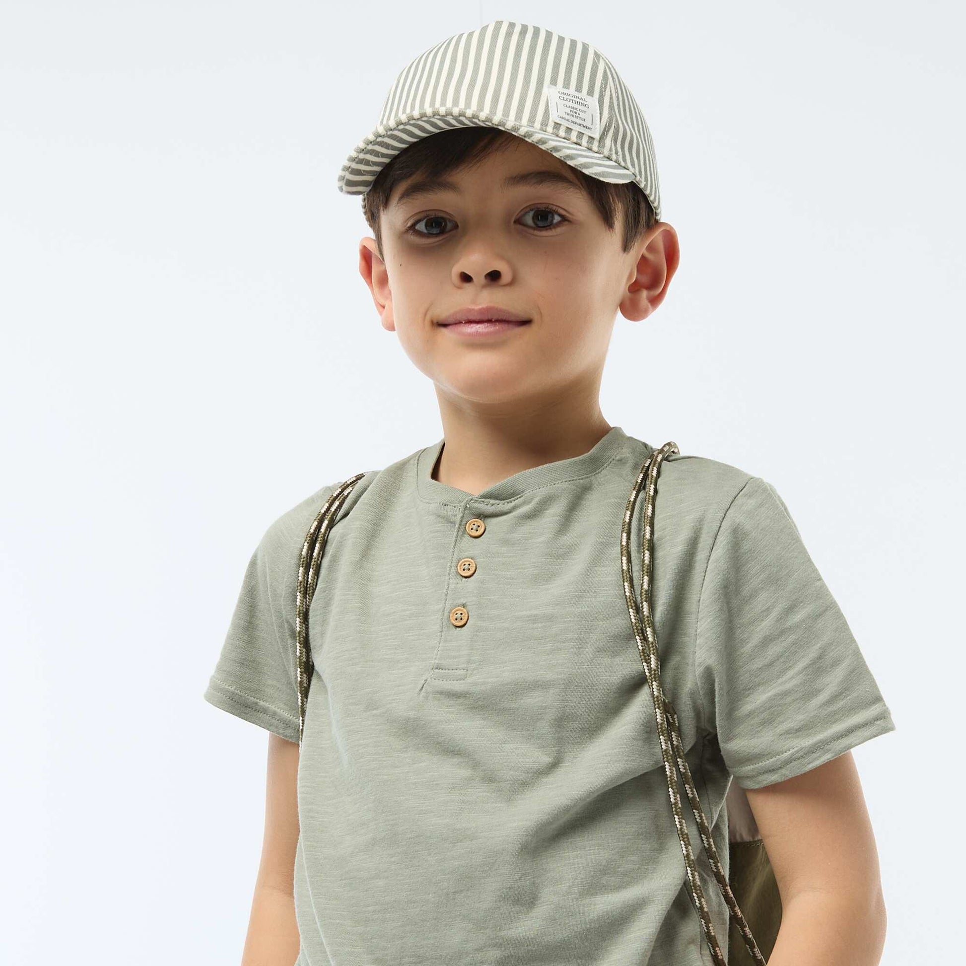 Striped Cap GREEN