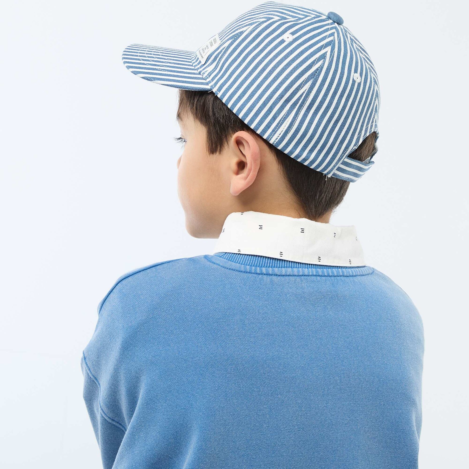 Striped Cap BLUE