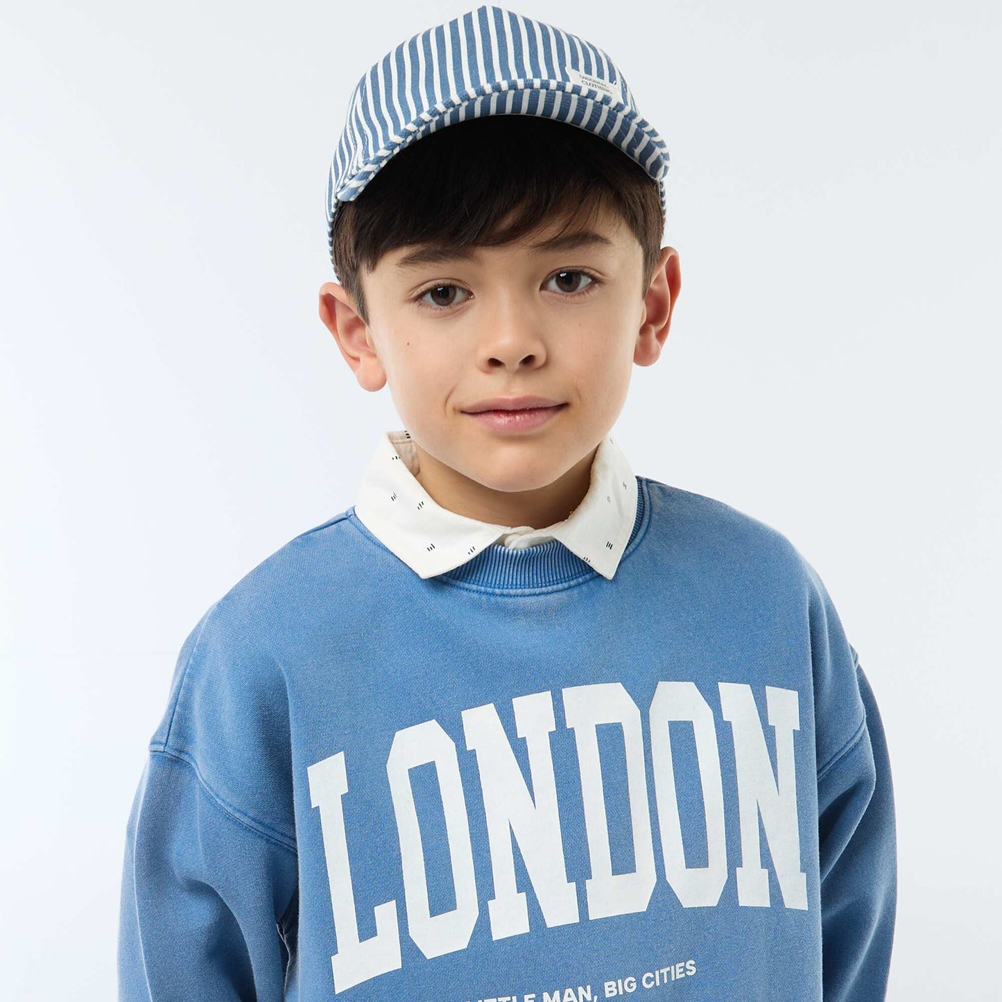 Striped Cap BLUE
